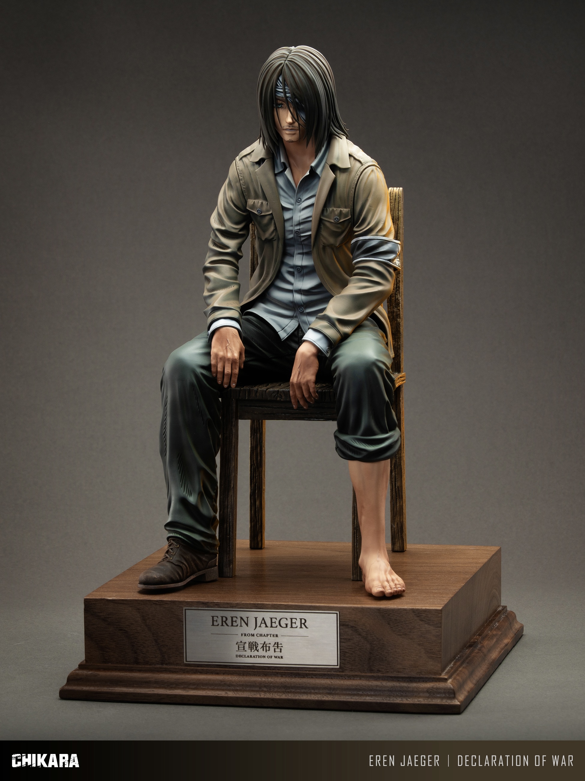 【Pre-sale】1/6 and 1/4 Scale Eren-Attack on Titan-CHIKARA Studio