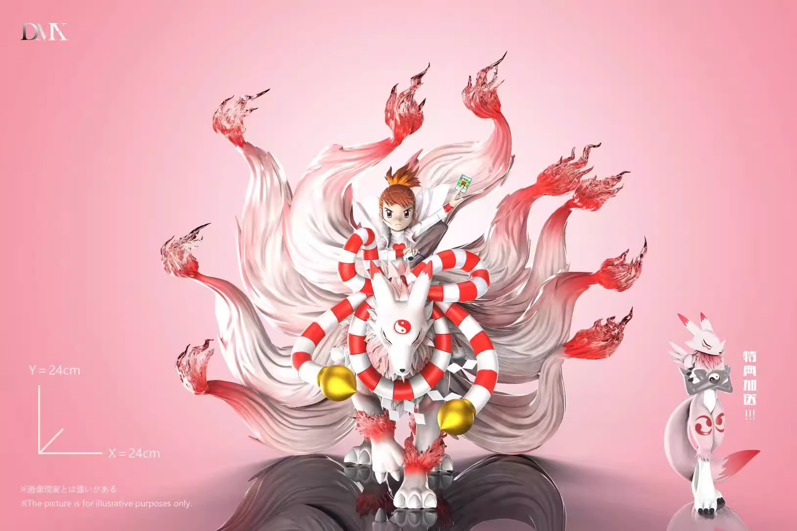 【Pre-sale】MH Scale Makino Ruki and Kyubimon-Digimon Adventure-DMX Studio