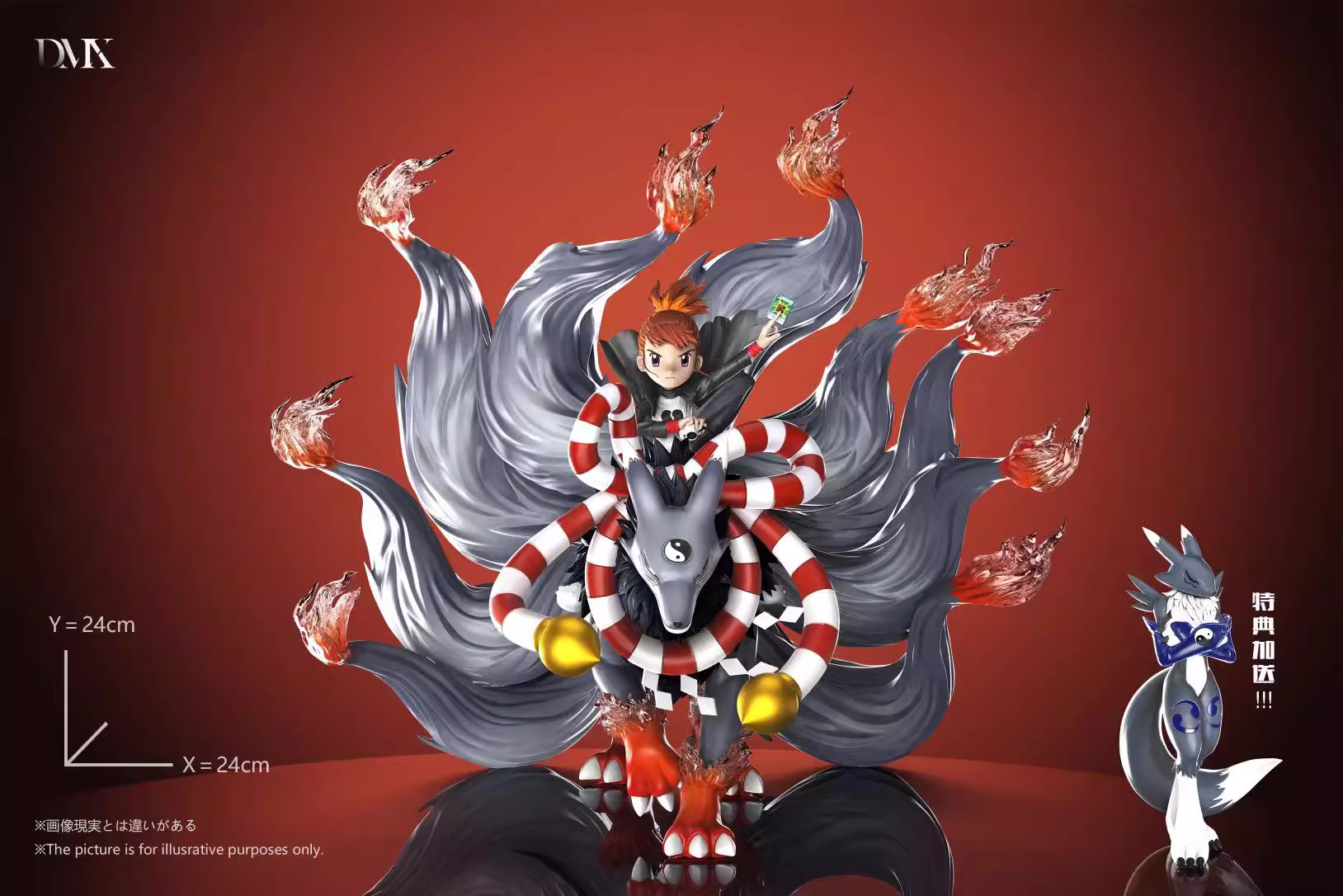 【Pre-sale】MH Scale Makino Ruki and Kyubimon-Digimon Adventure-DMX Studio