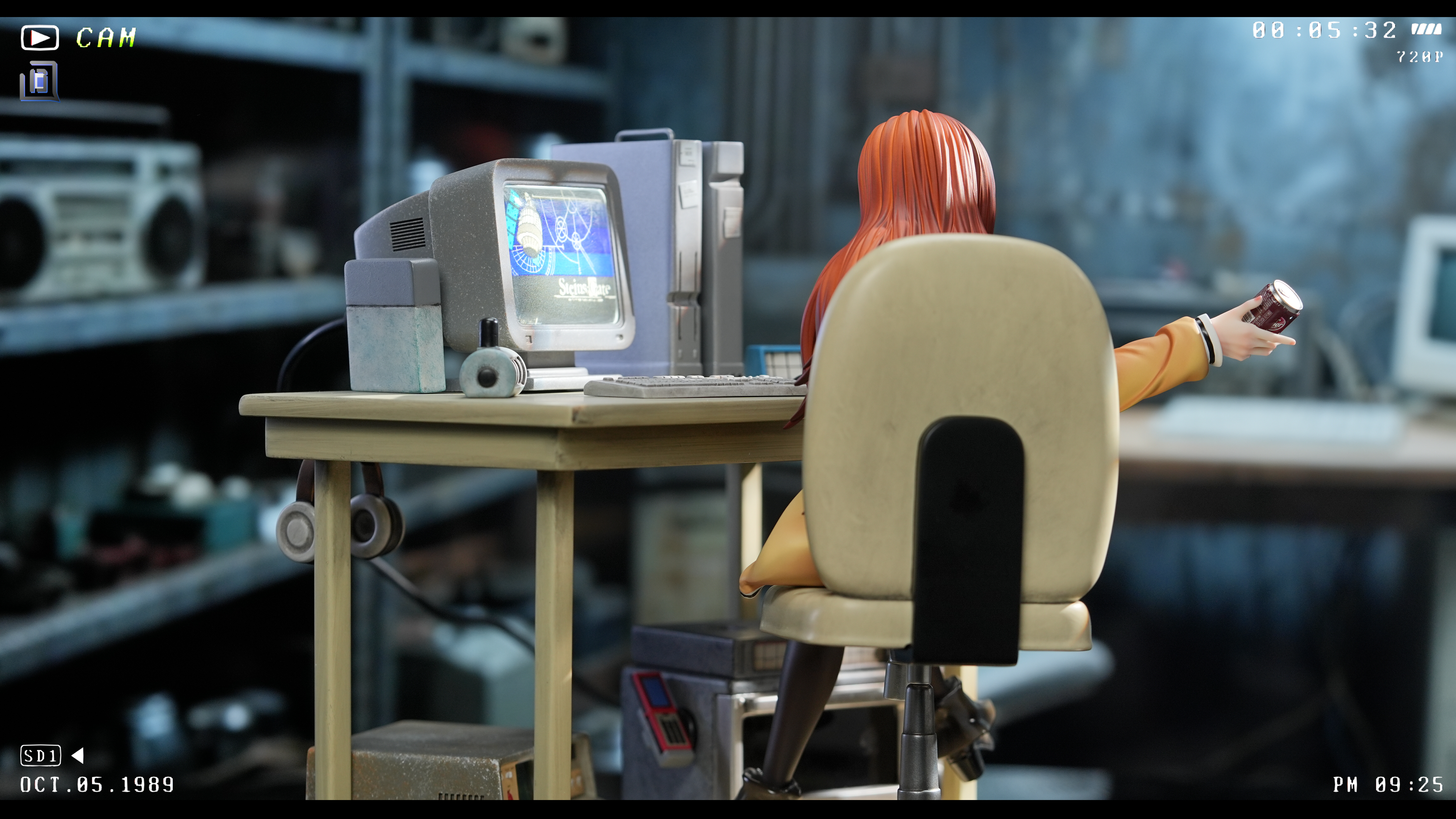 【Pre-sale】1/6 Scale Makise Kurisu-Steins Gate-HuiXiang Studio