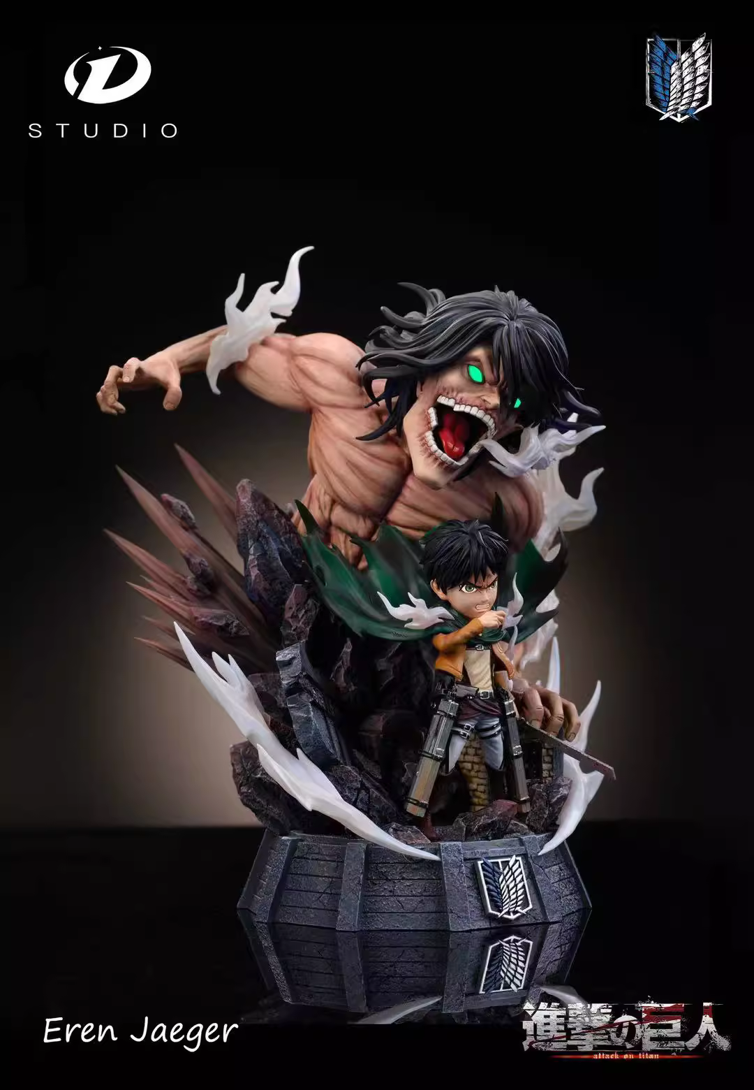 【Pre-sale】WCF Scale Eren and Attack Titan-Attack on Titan-D Studio