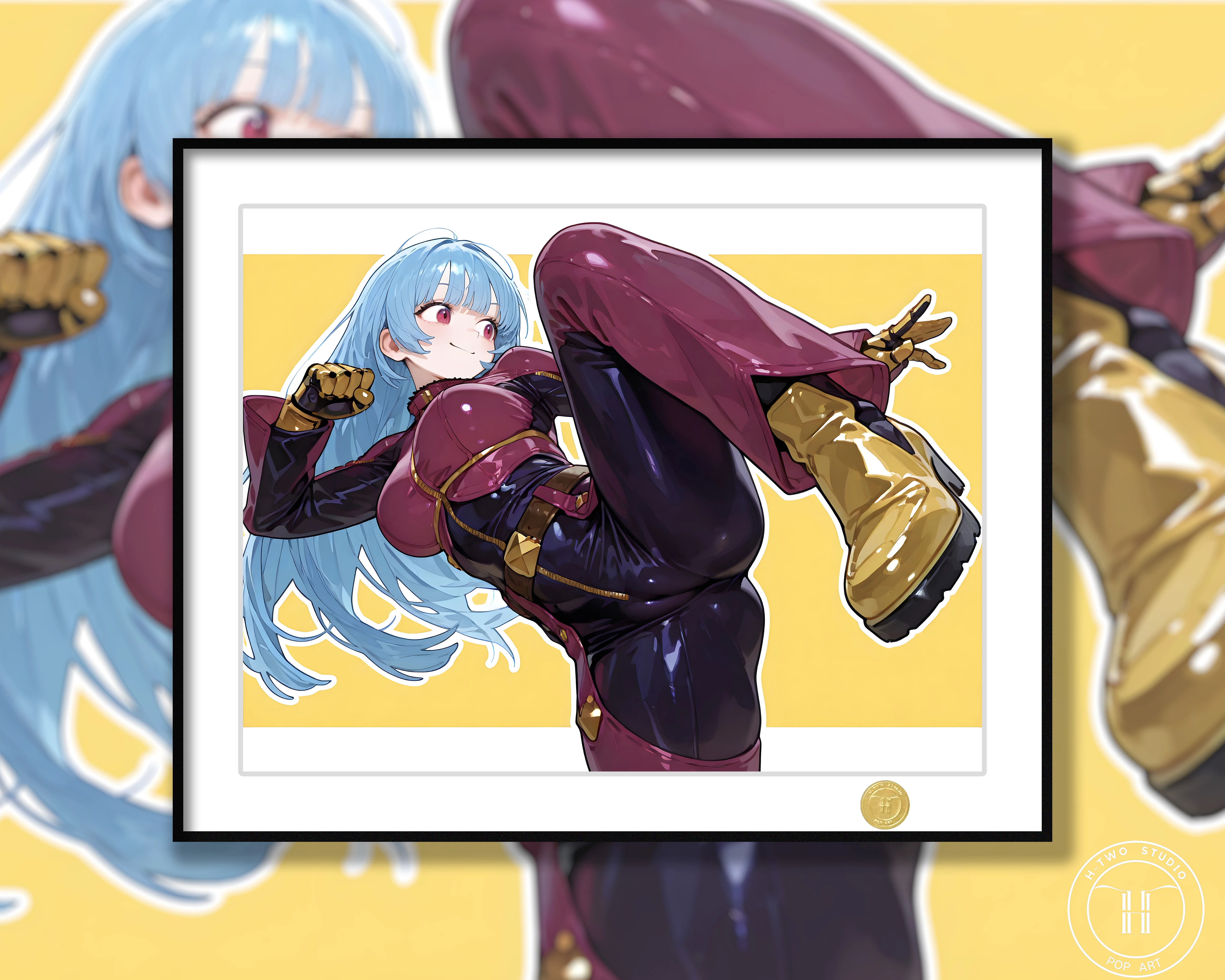 【Pre-sale】Decorative Painting of Kula Diamond-THE KING OF FIGHTERS-H2 Studio