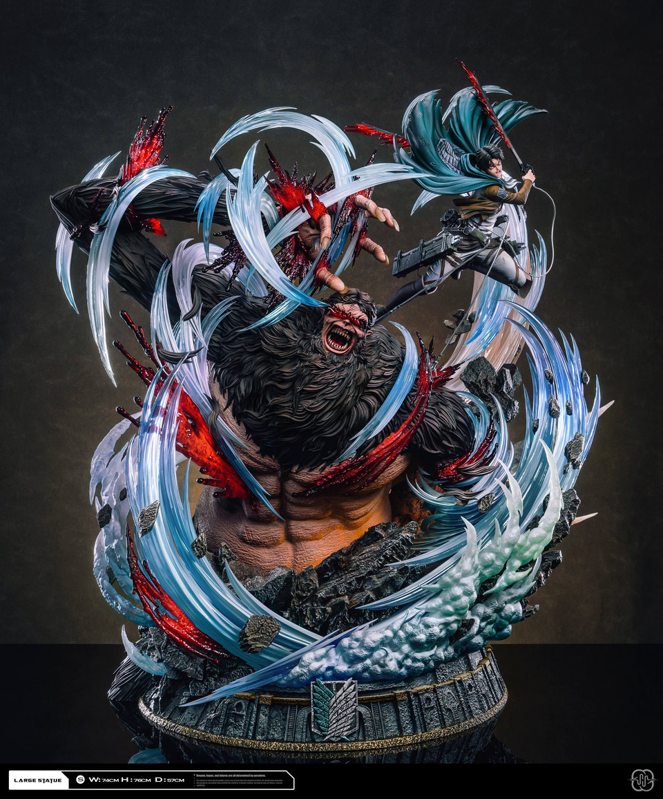 【Pre-sale】Levi vs Zeke-Attack on Titan-Hertz Studio
