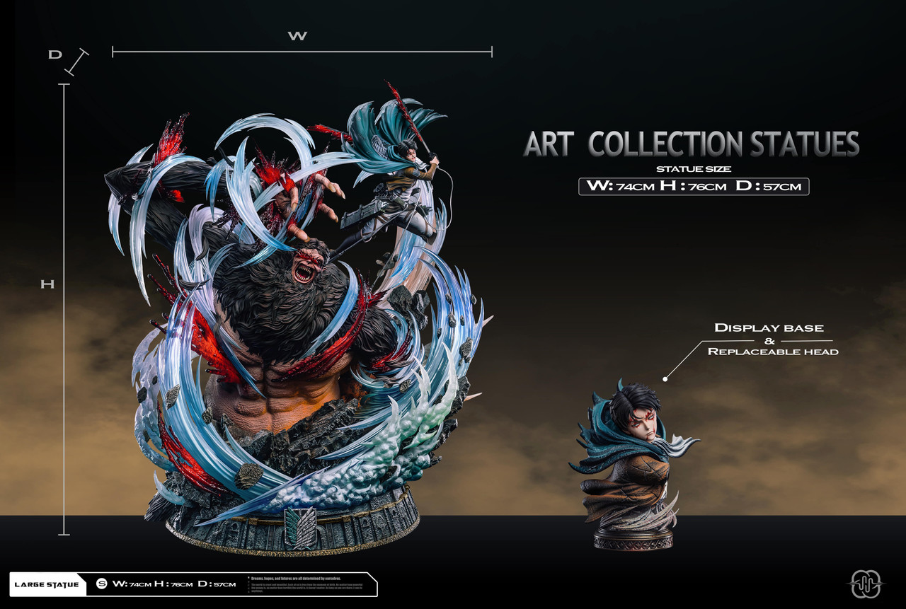【Pre-sale】Levi vs Zeke-Attack on Titan-Hertz Studio