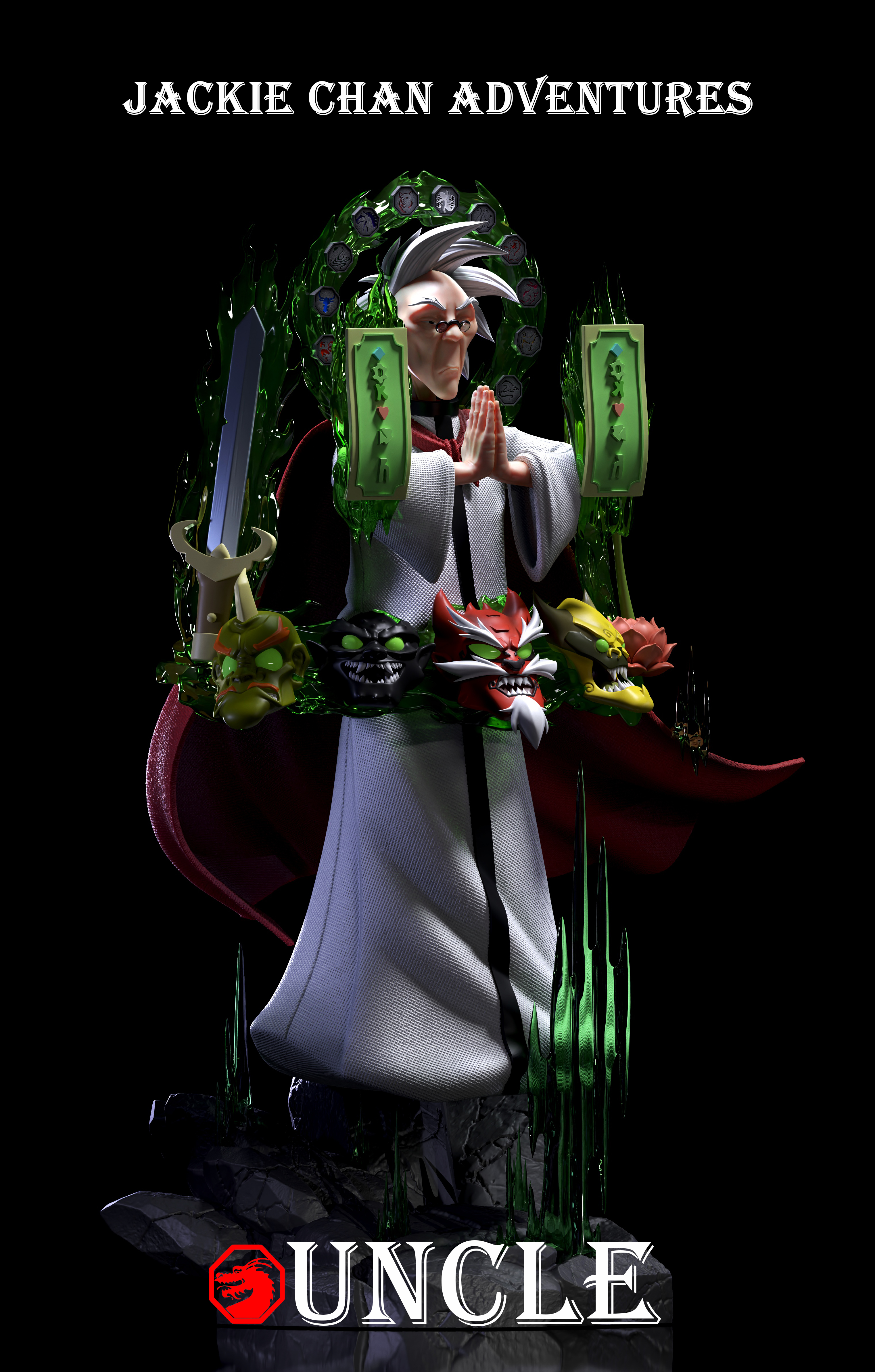 【Pre-sale】Uncle-Jackie Chan Adventures-ShengZhu Studio