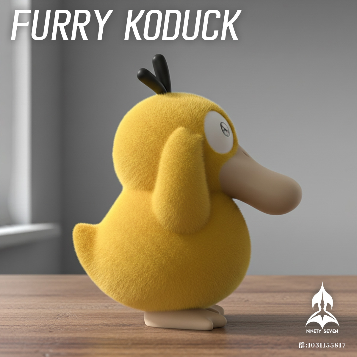 【Pre-sale】Q Version KODUCK-Pokemon-NINETY SEVEN Studio