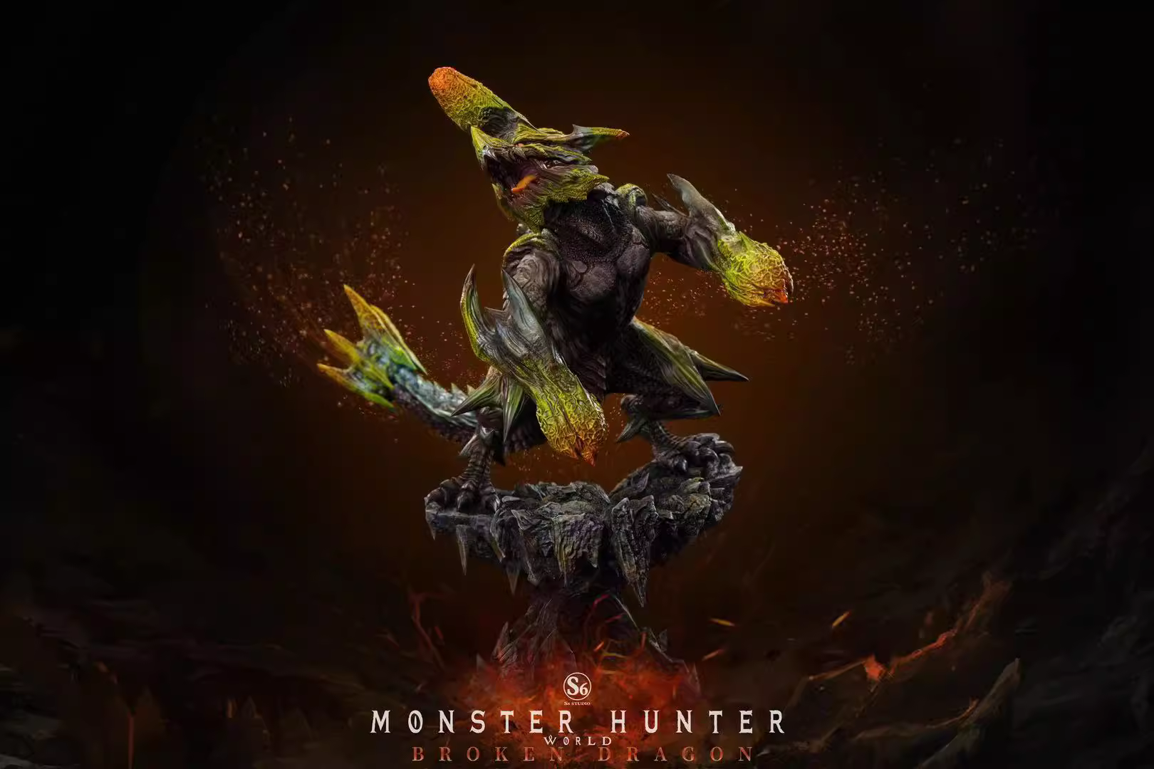 【Pre-sale】Brachydios and Raging Brachydios-MONSTER HUNTER-S6 Studio