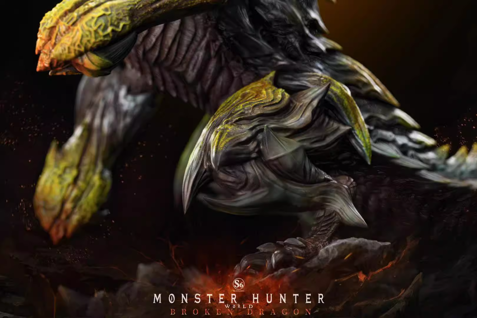 【Pre-sale】Brachydios and Raging Brachydios-MONSTER HUNTER-S6 Studio
