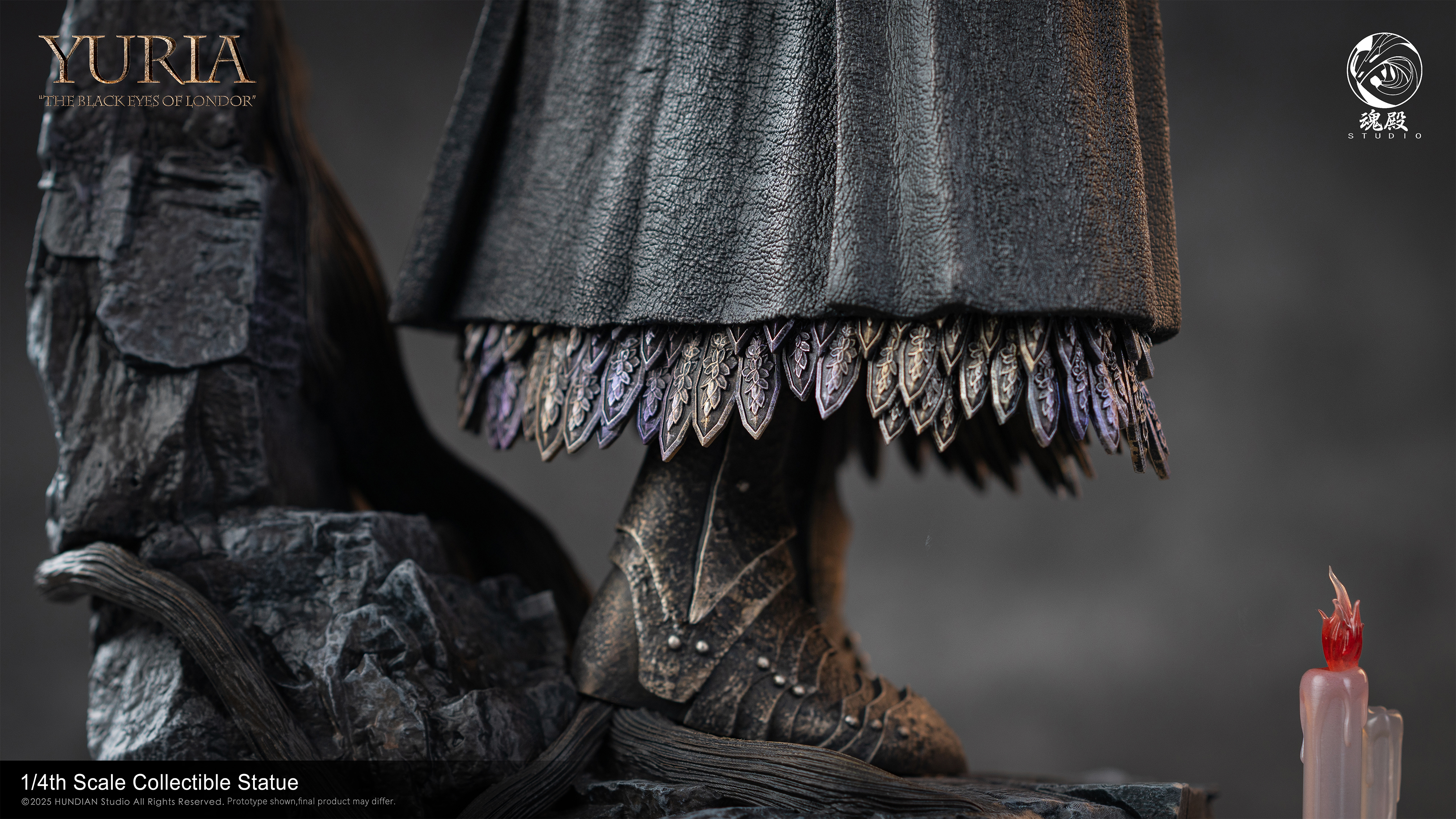 【Pre-sale】1/4 Scale The Black Eyes of Londor Yuria-Dark Souls-Hundian STUDIO