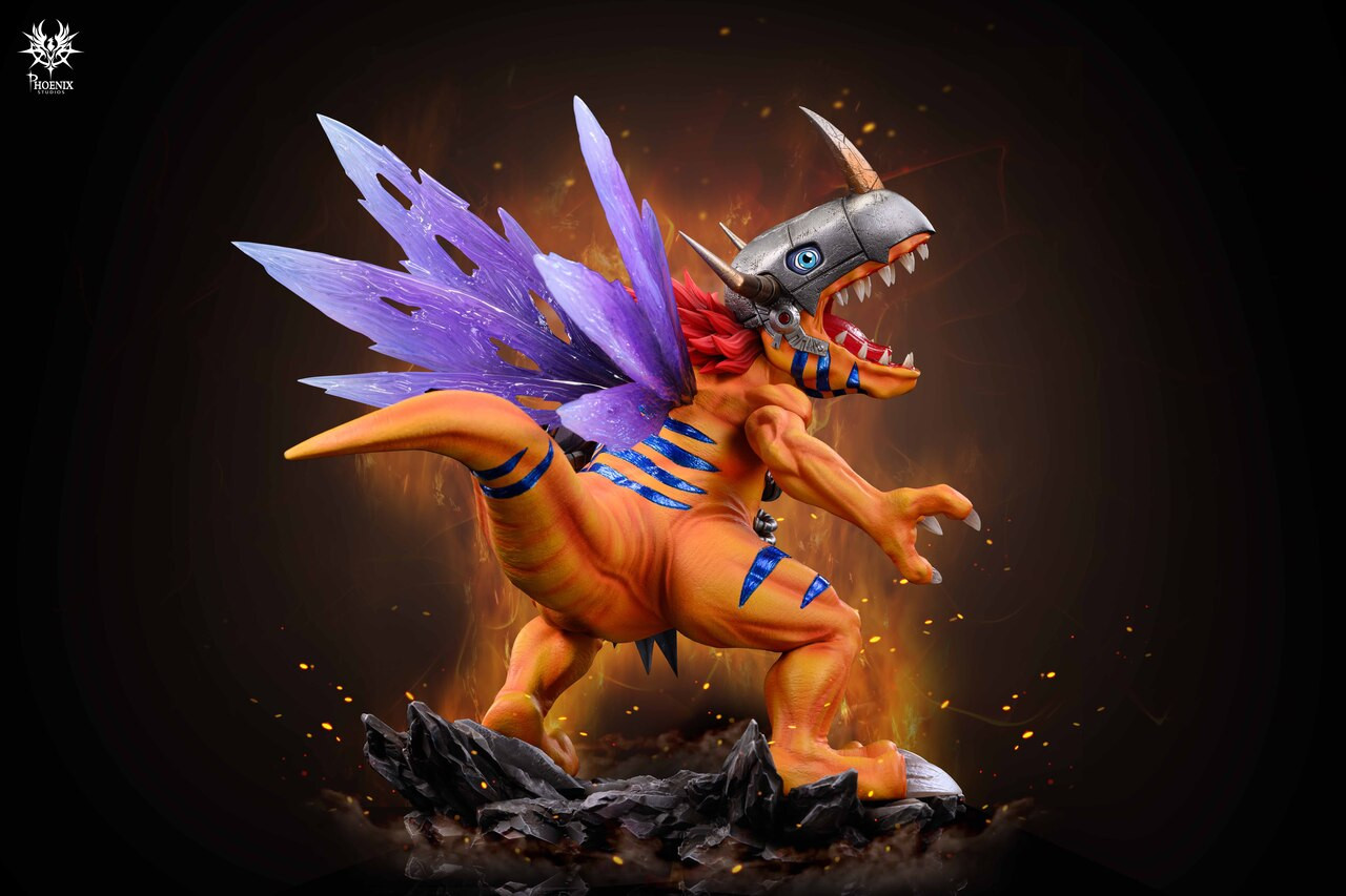 【Pre-sale】Megahouse Scale Metal Greymon-Digimon Adventure-Phoenix Studio