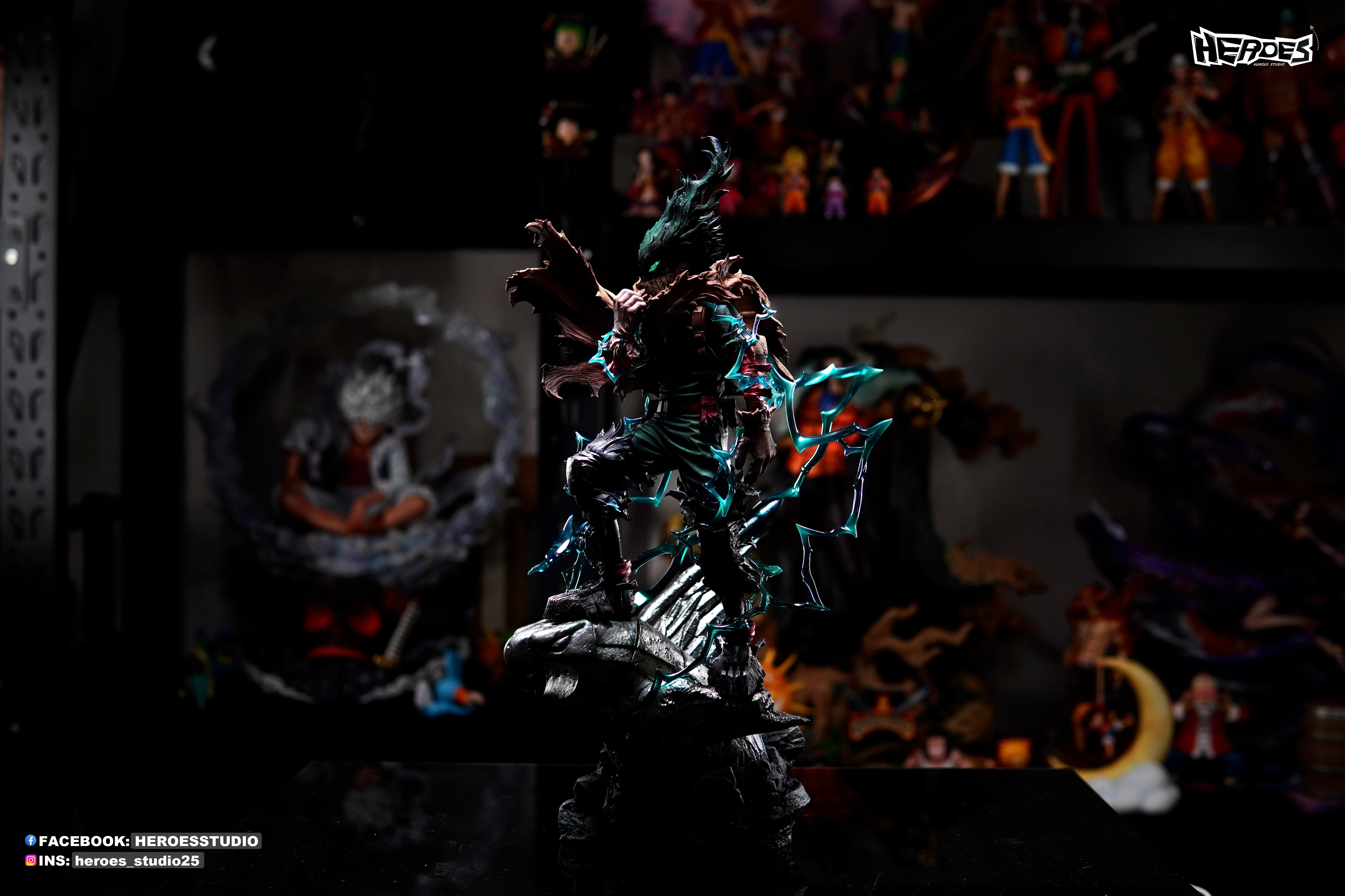 【Pre-sale】1/6 Scale Dark Deku-Other series-Heroes Studio