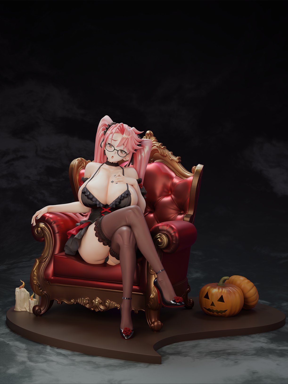 【Pre-sale closed】1/6 Scale Takagi Saya-HIGHSCHOOL OF THE DEAD-Green tea-studio