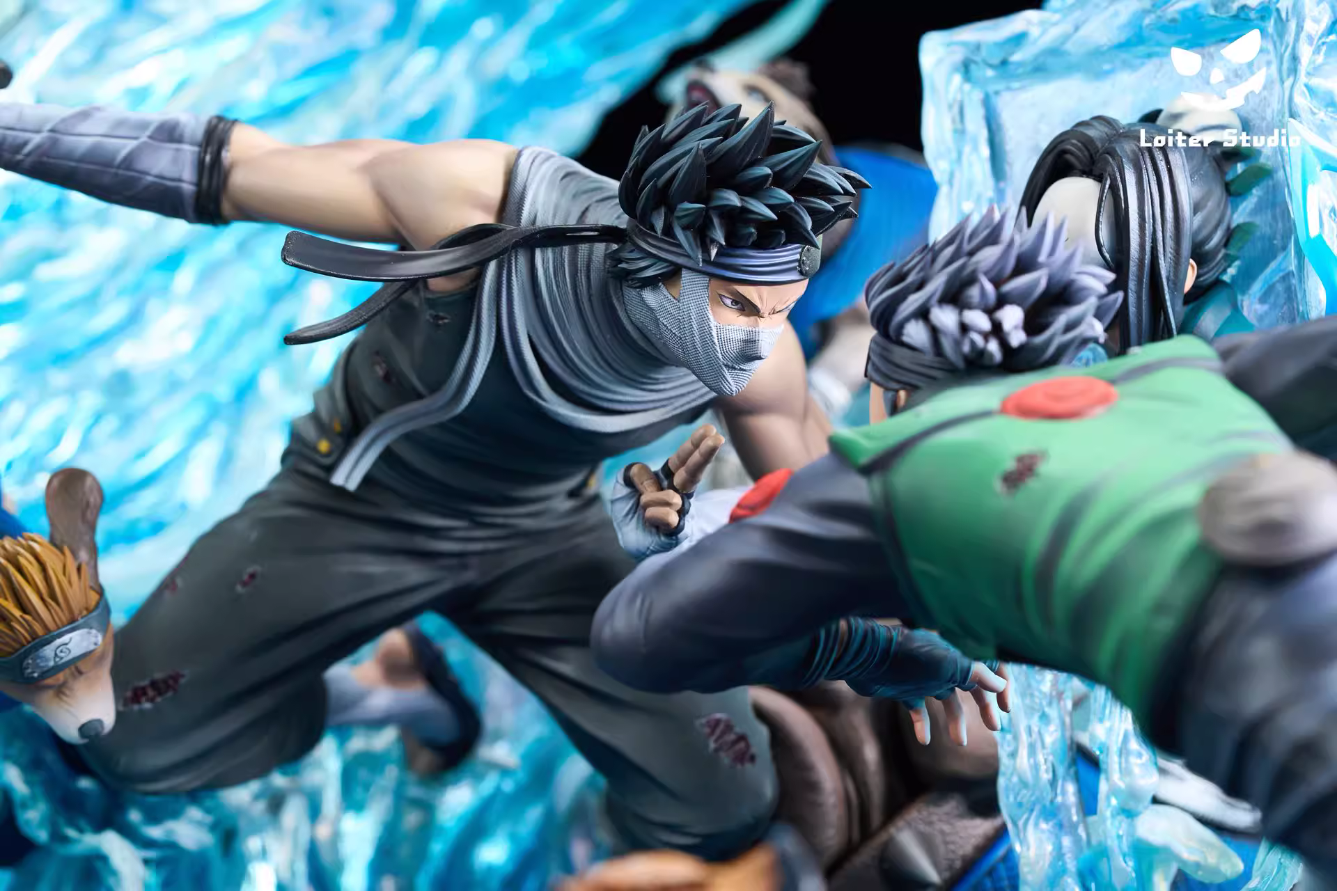 【Pre-sale】1/8 Scale Kakashi and Momochi Zabuza-Loiter Studio