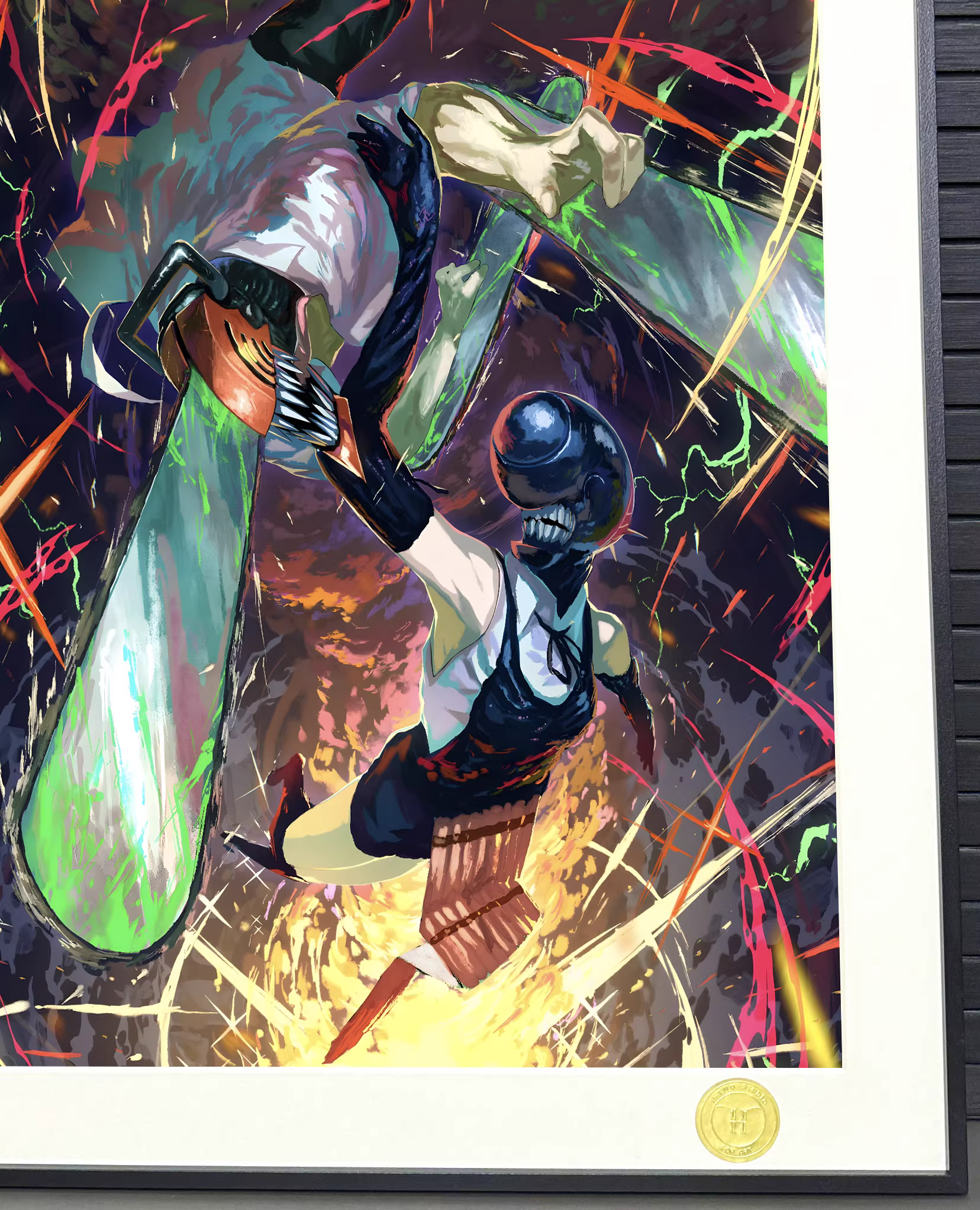 【Pre-sale】Decorative Painting of Denji and Reze-H2 Studio