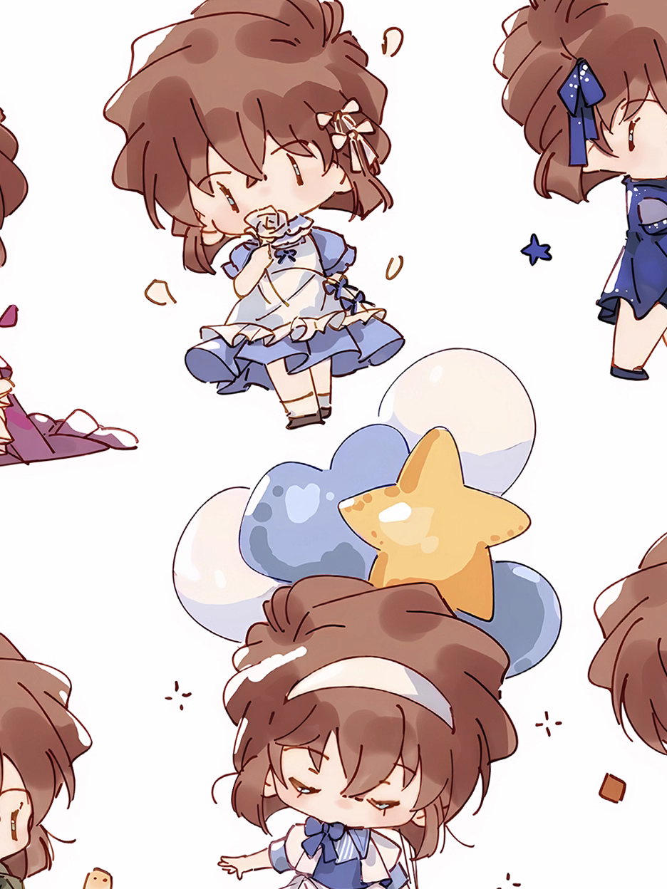 【Pre-sale】Decorative Painting of Q Version Haibara Ai-Detective Conan-XingKong Studio