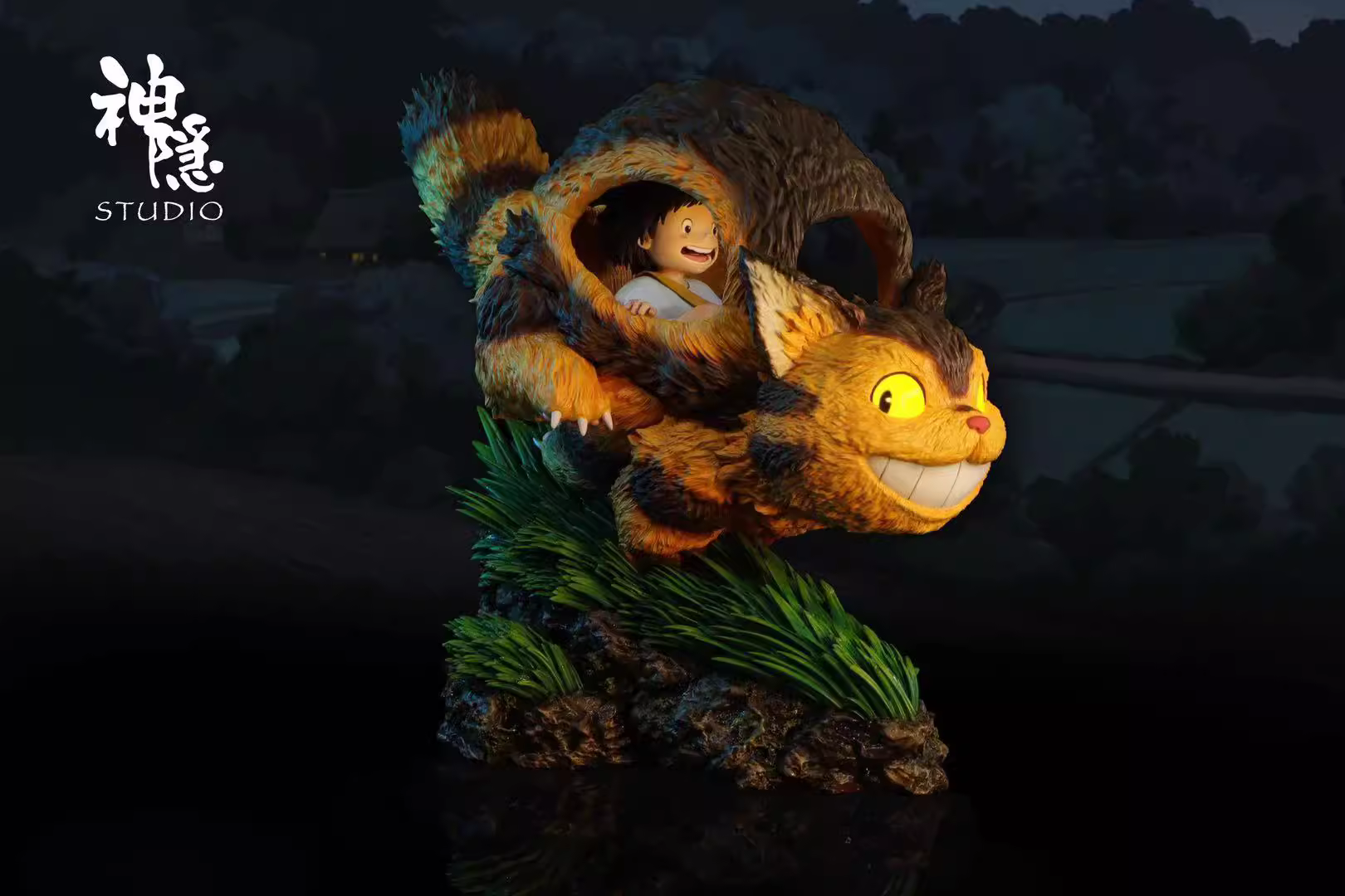 【Pre-sale】Mei and Cat Bus with LED-My Neighbor Totoro-ShenYin Studio