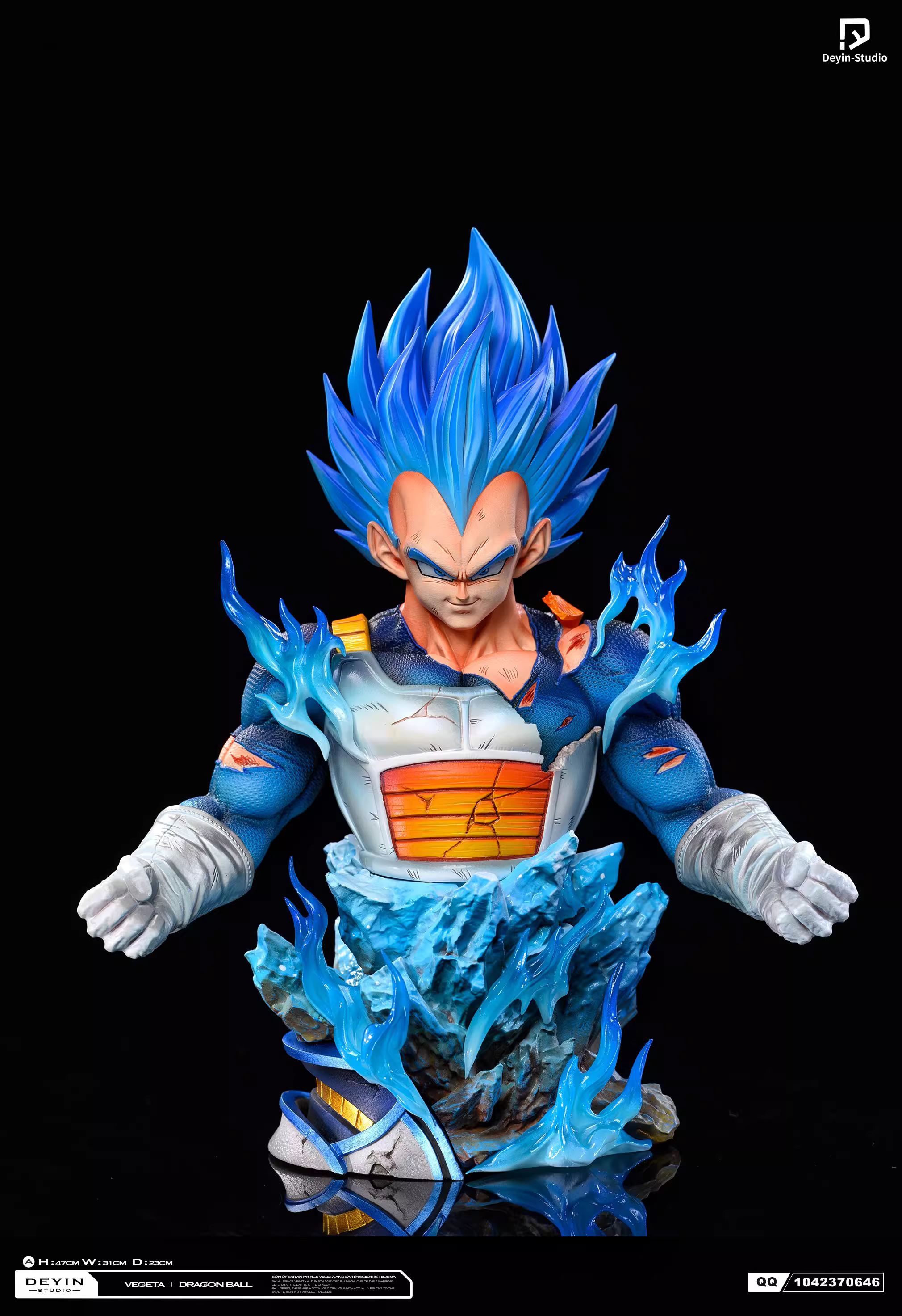 【Pre-sale】1/6 Scale Deep Blue Vegeta-DEYIN Studio