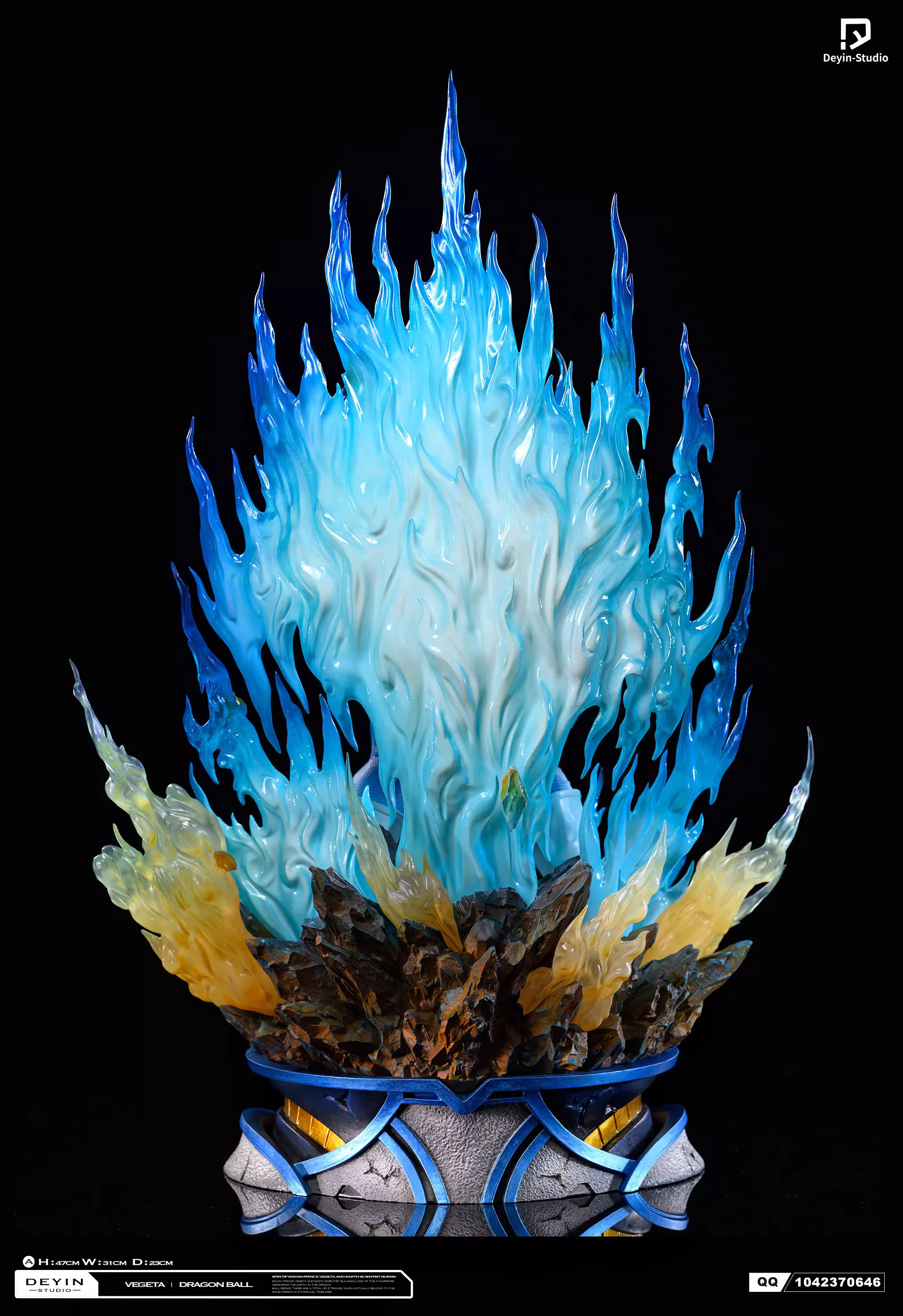 【Pre-sale】1/6 Scale Deep Blue Vegeta-DEYIN Studio