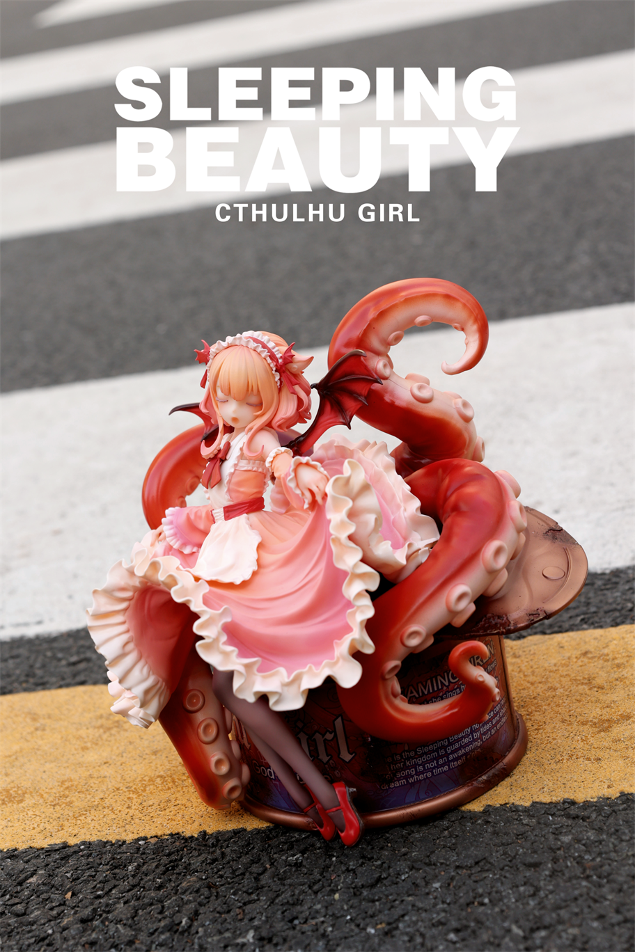 【Pre-sale】Sleeping Beauty-Cthulhu Girl-Abyss Bloom, Phantom Blue and Crimson Tide-WeArtDoing Studio