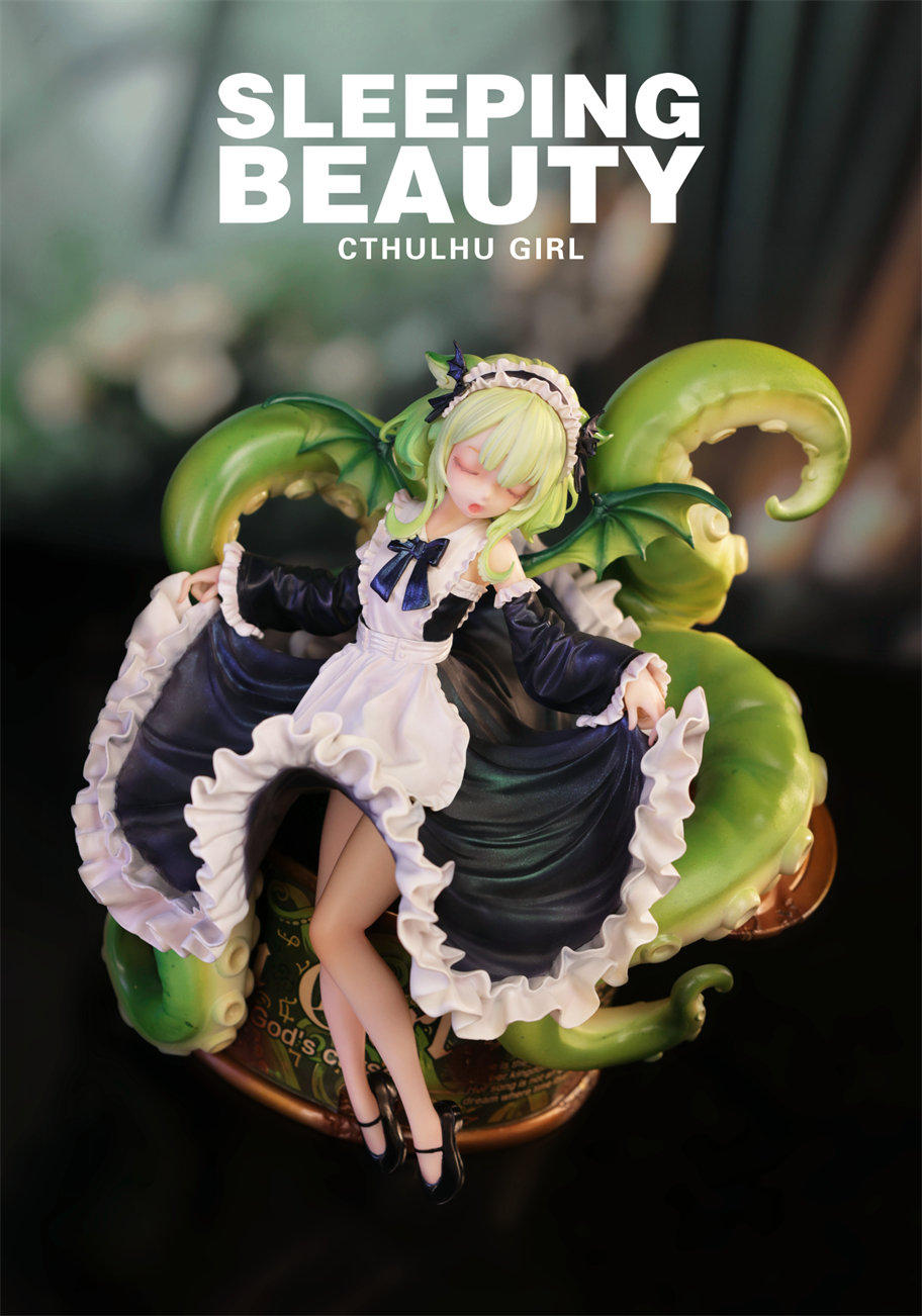 【Pre-sale】Sleeping Beauty-Cthulhu Girl-Abyss Bloom, Phantom Blue and Crimson Tide-WeArtDoing Studio