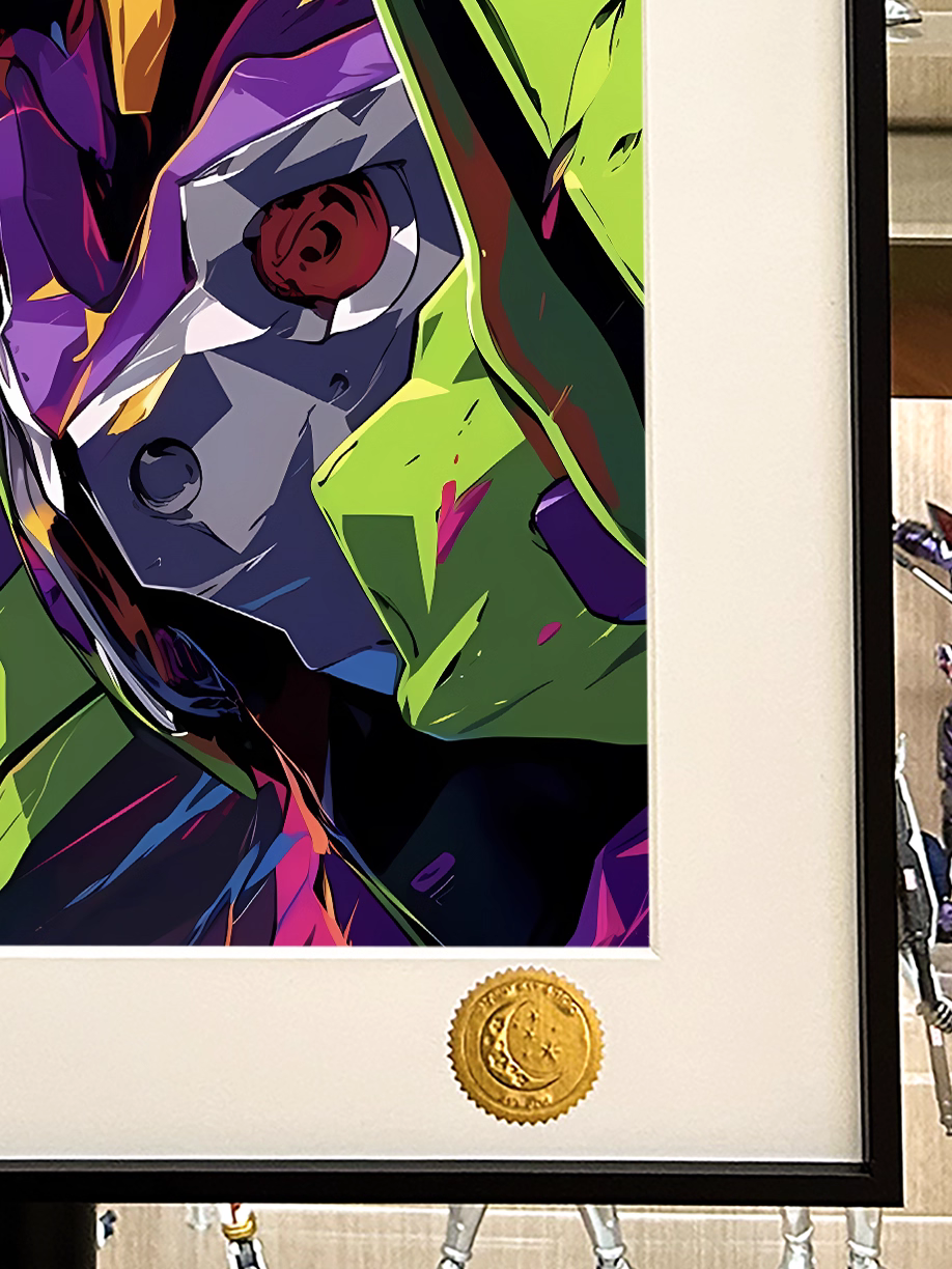 【Pre-sale】Decorative Painting of Purple EVANGELION-01-XingKong Studio