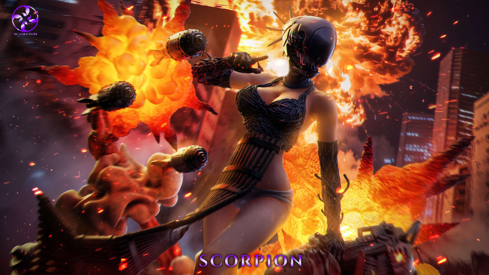 【Pre-sale】1/4 Scale Reze-Scorpion Studio