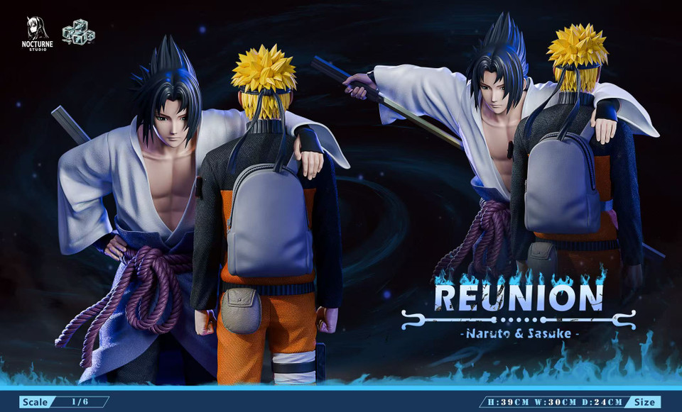 【Pre-sale】1/6 Scale The Reunion Naruto and Sasuke-Nocturne Studio × ICE