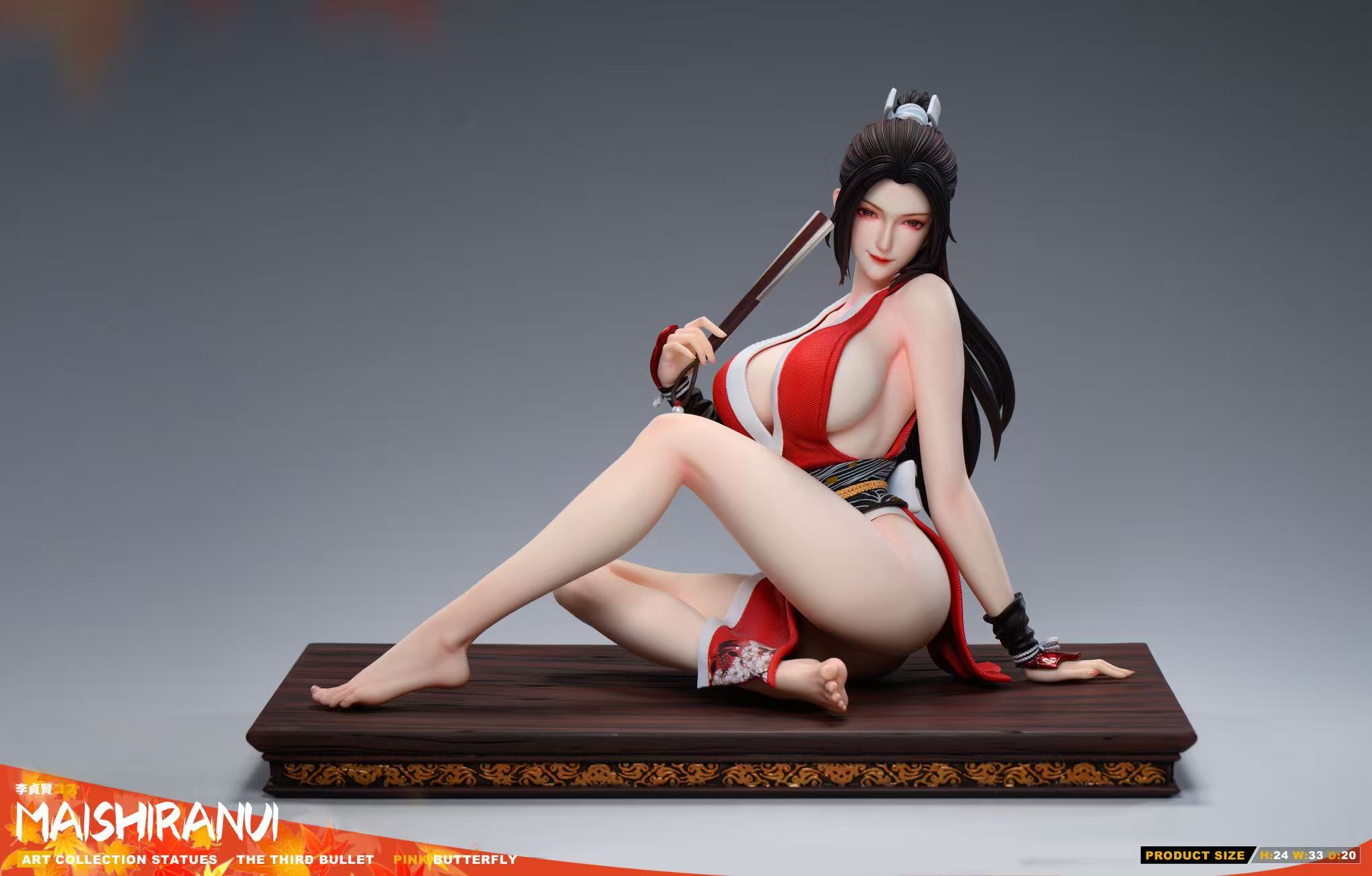【Pre-sale】1/4 Scale Mai Shiranui-Pink Butterfly Studio