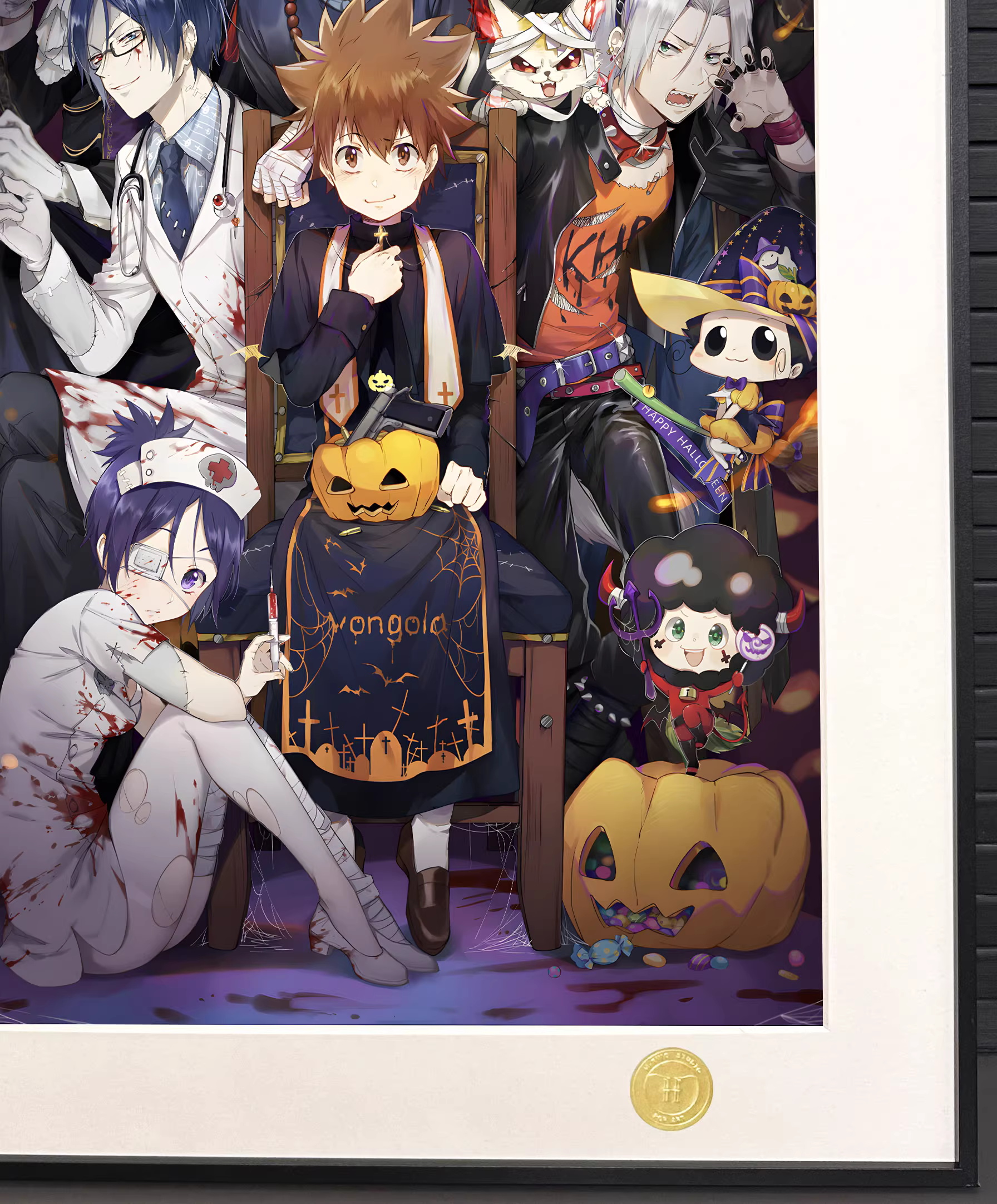 【Pre-sale】Decorative Painting of Vongola Famiglia-H2 Studio