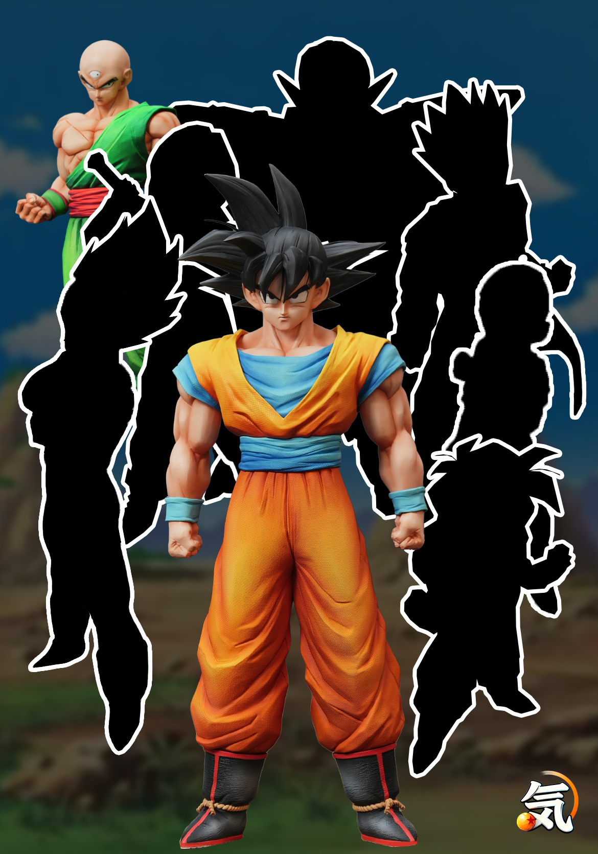 【Pre-sale】1/6 and 1/3 Scale Son Goku and Tien Shinhan-KI Studio
