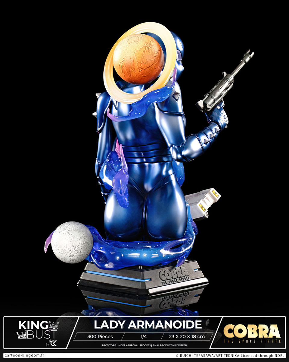 【Pre-sale】1/6 Scale Bust of The space pirate Cobra Lady Armanoide Licensed-Cartoon Kingdom Studio