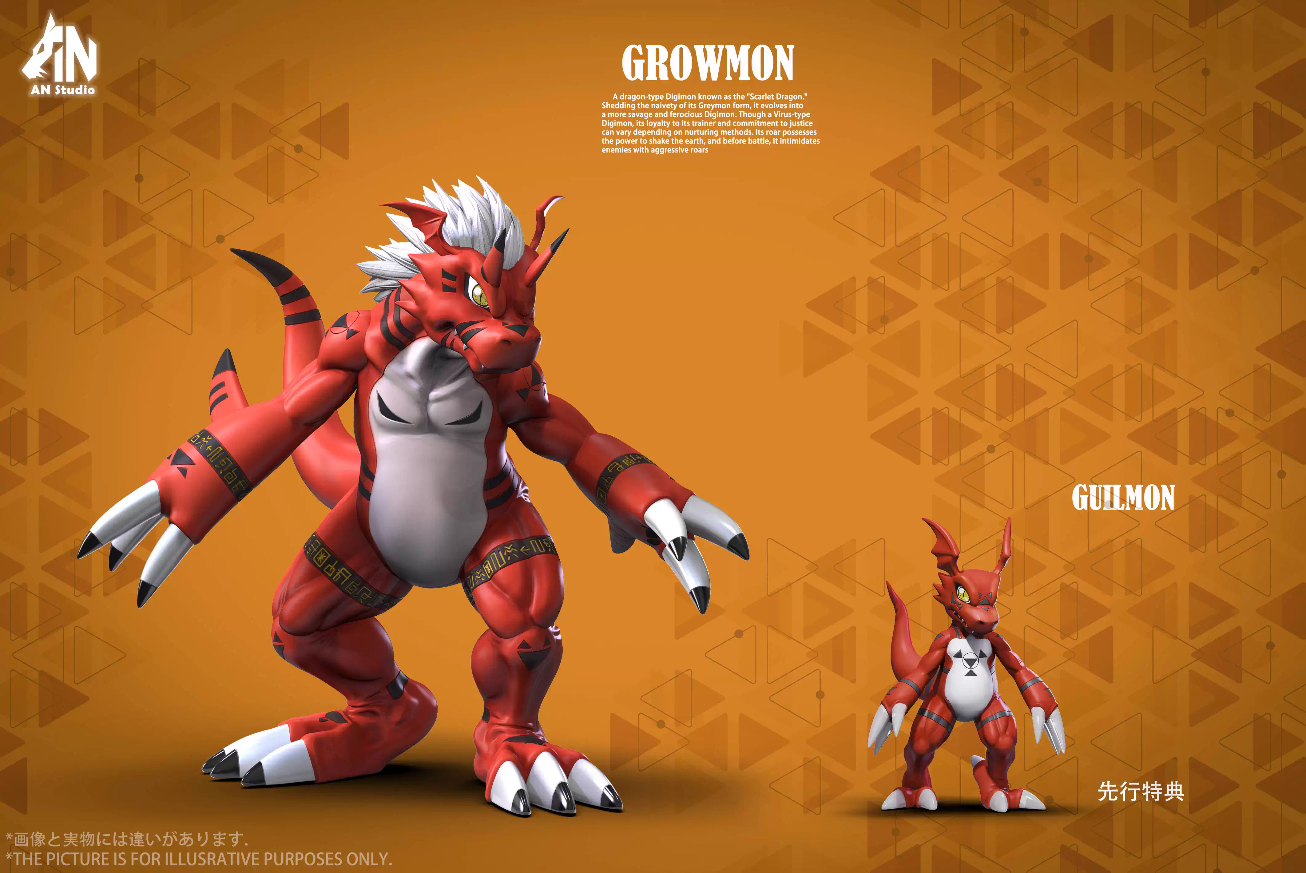 【Pre-sale】Growmon-AN Studio