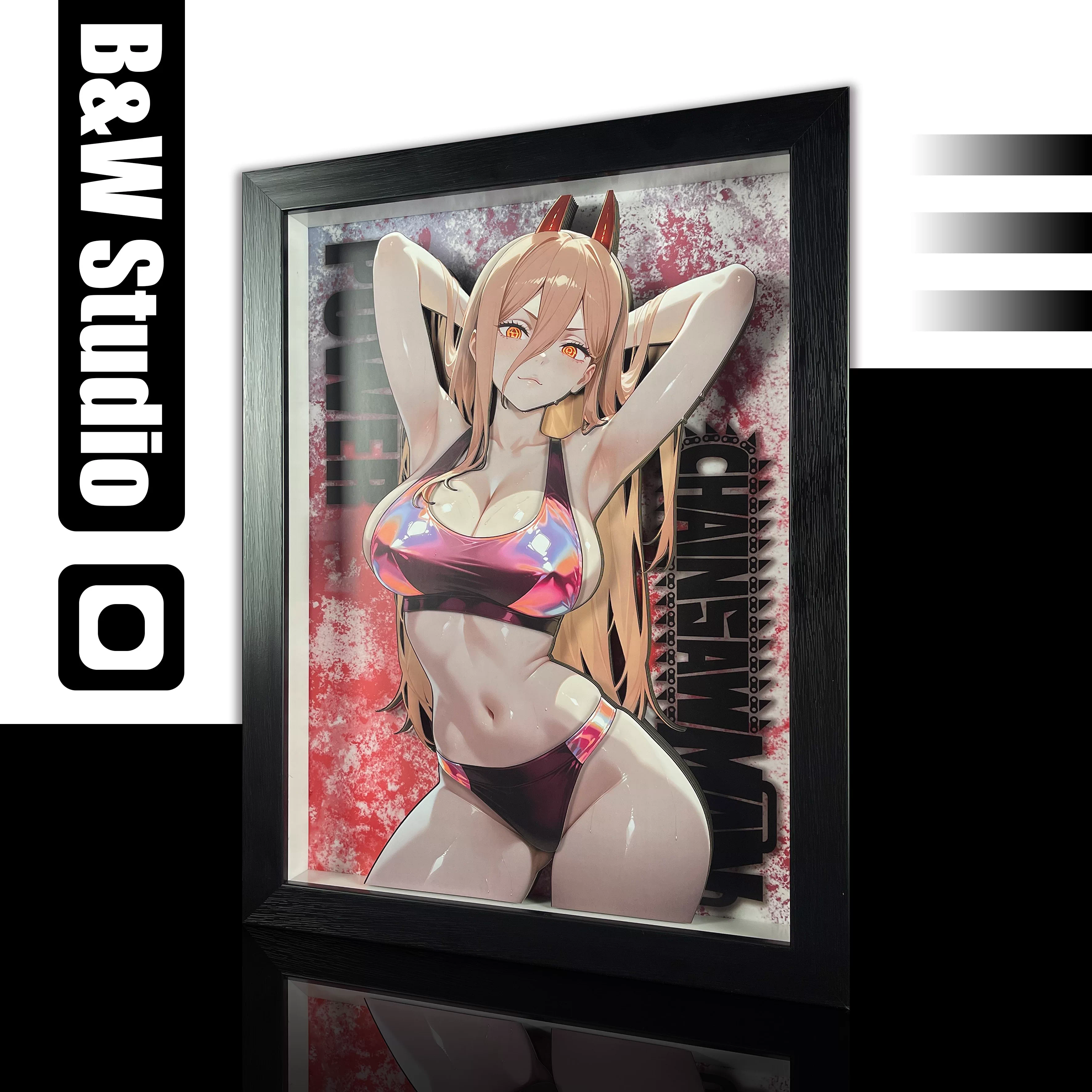 【Pre-sale】Decorative Painting of Power-Black and White Studio