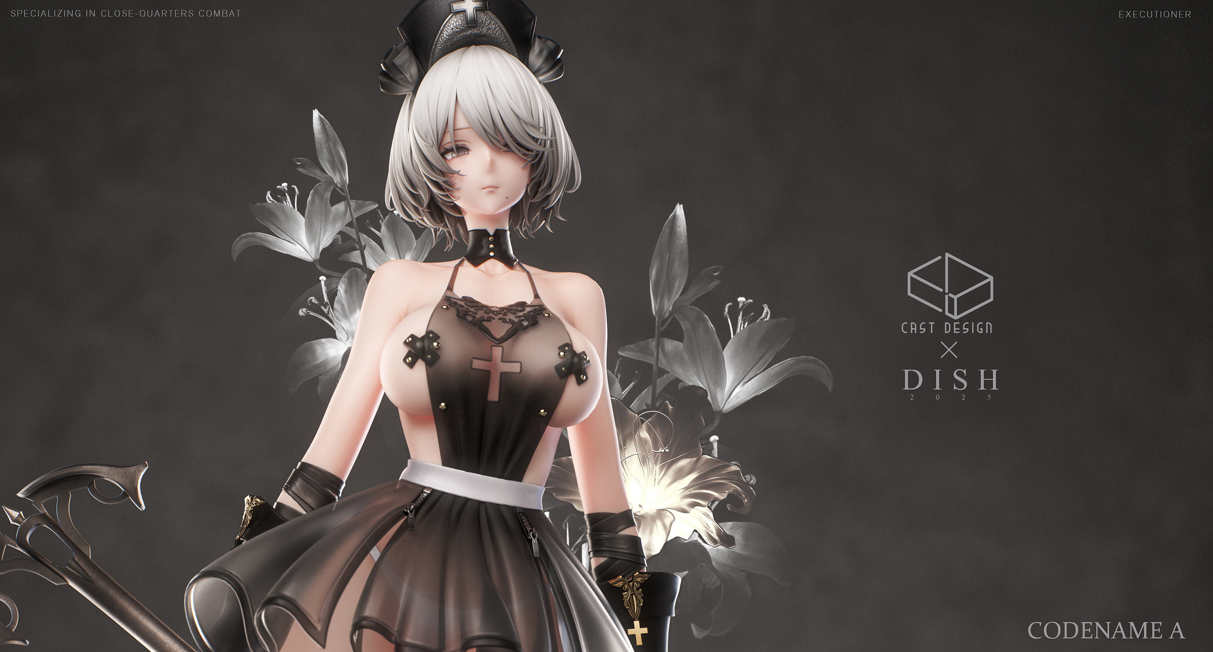 【Pre-sale】1/4 Scale No.7 Codename A Instructor 2B-Cast Design Studio X Dish