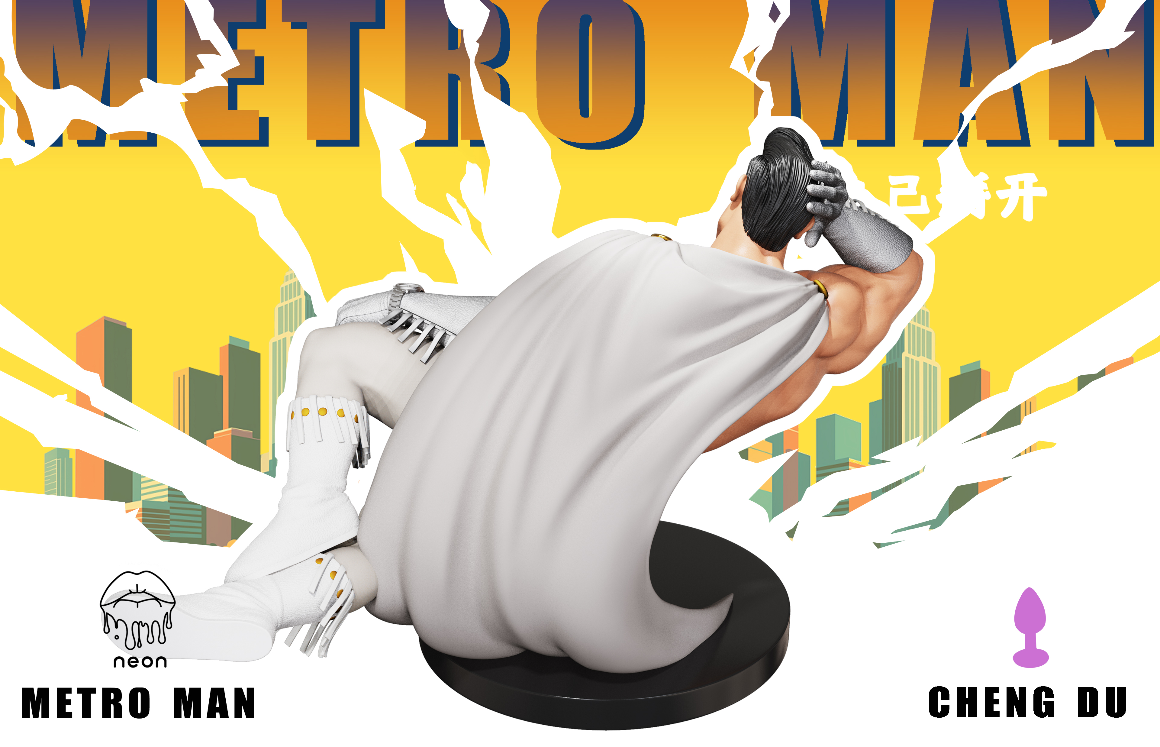 【Pre-sale】1/6 Scale METRO MAN-NEON Studio