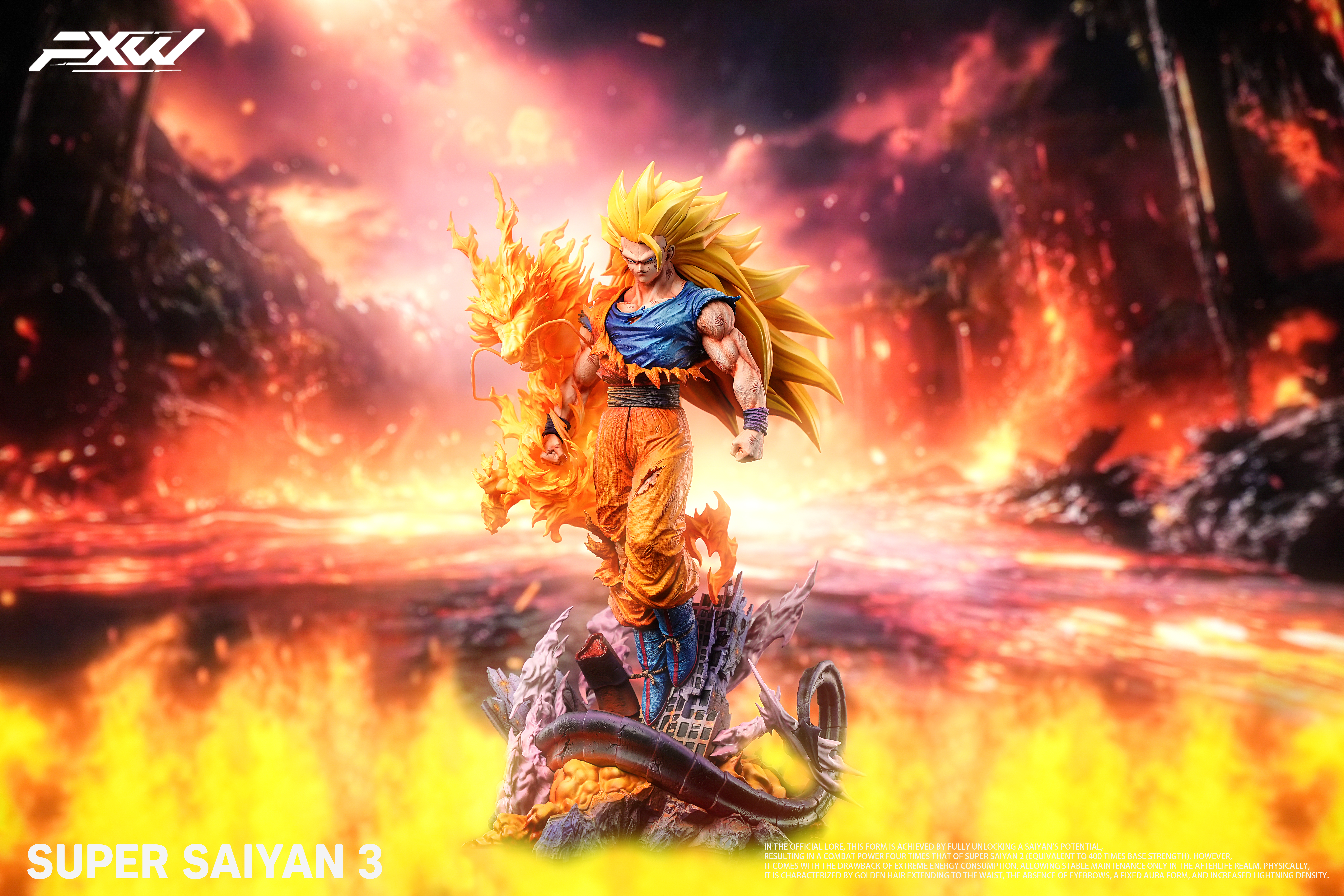 【Pre-sale】1/6 Scale Super Seiya 3 Son Goku-FXW Studio