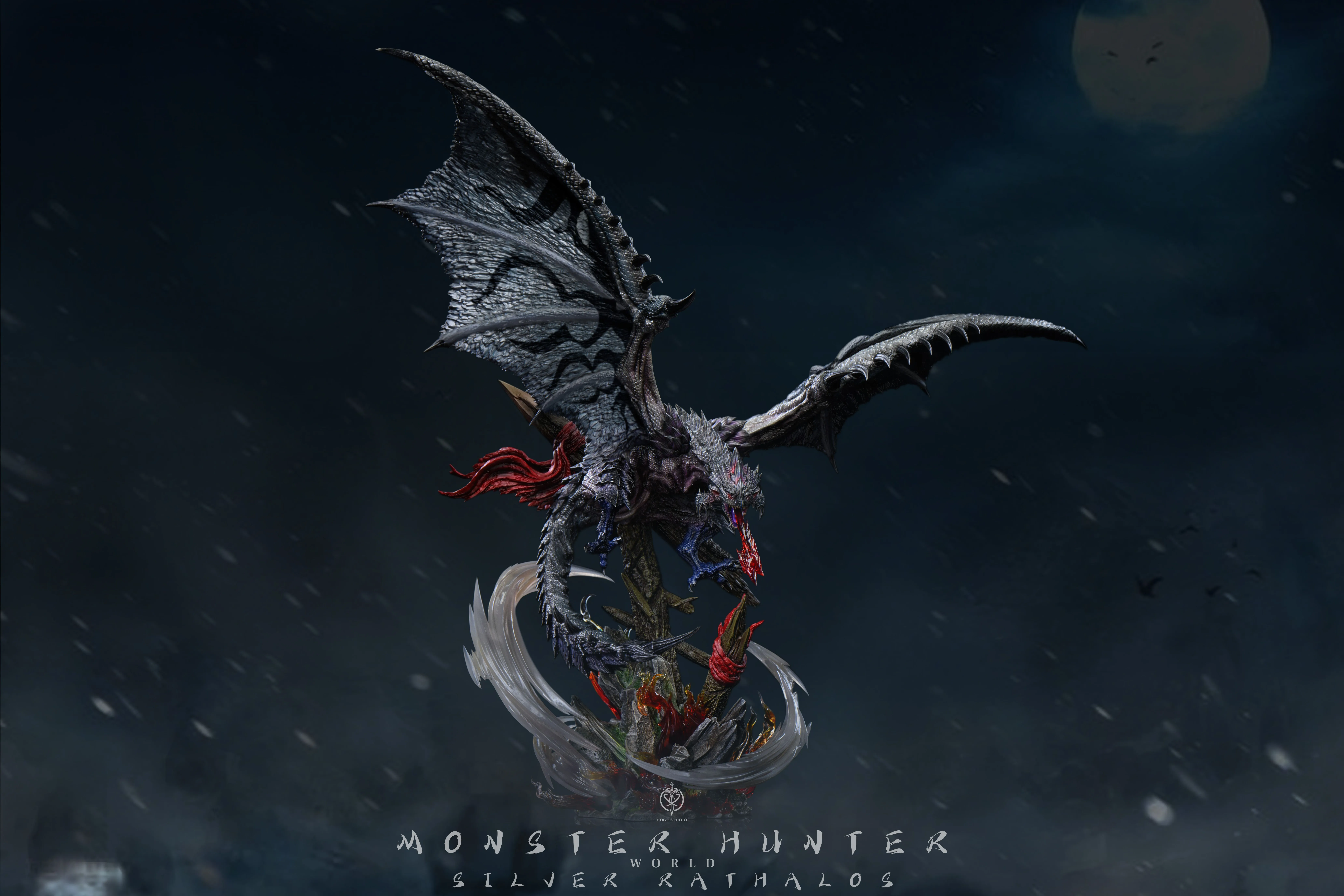 【Pre-sale】Rathalos, Azure Rathalos and Silver Rathalos-Edge Studio
