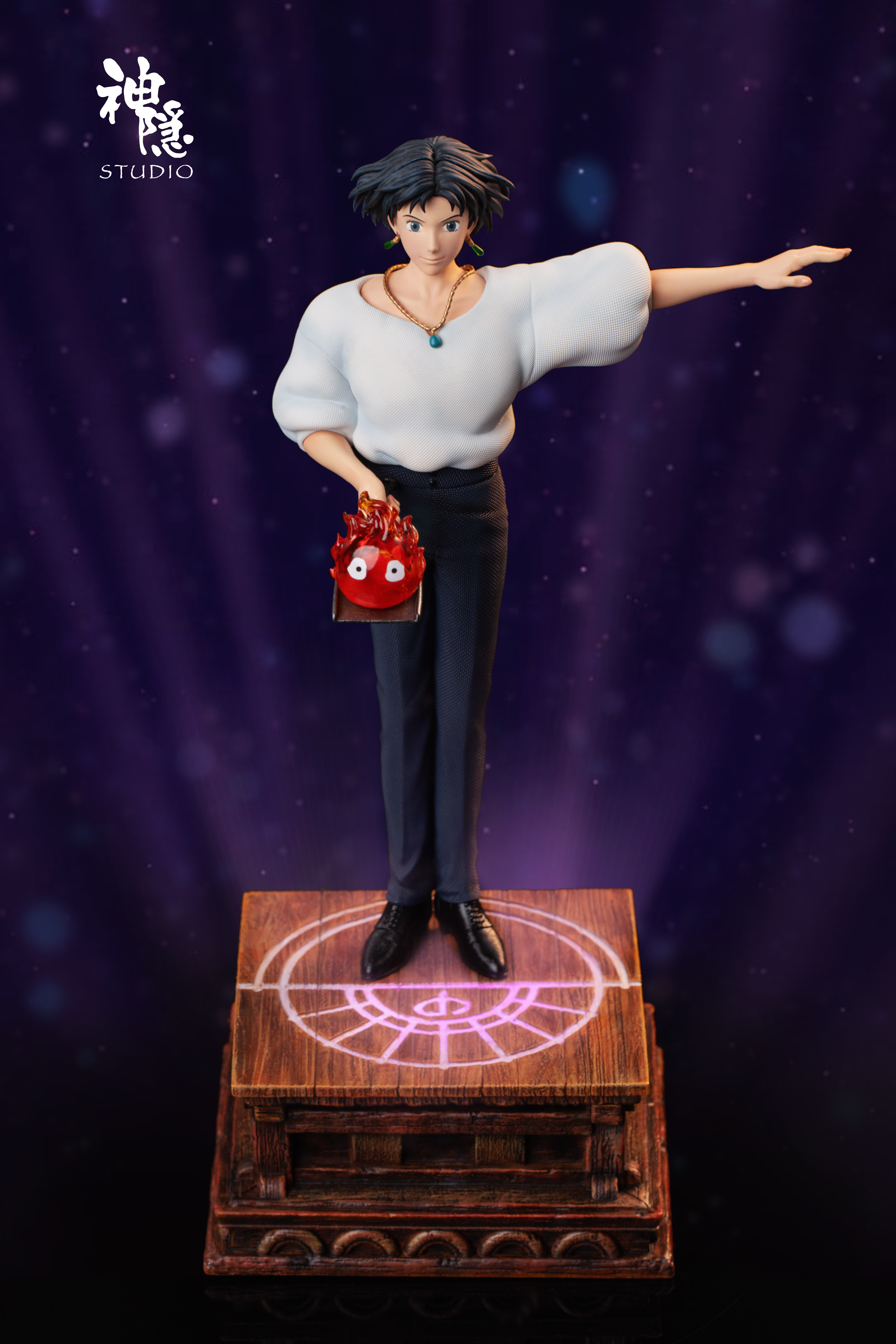 【Pre-sale】Howl and Calcifer with LED-ShenYin Studio