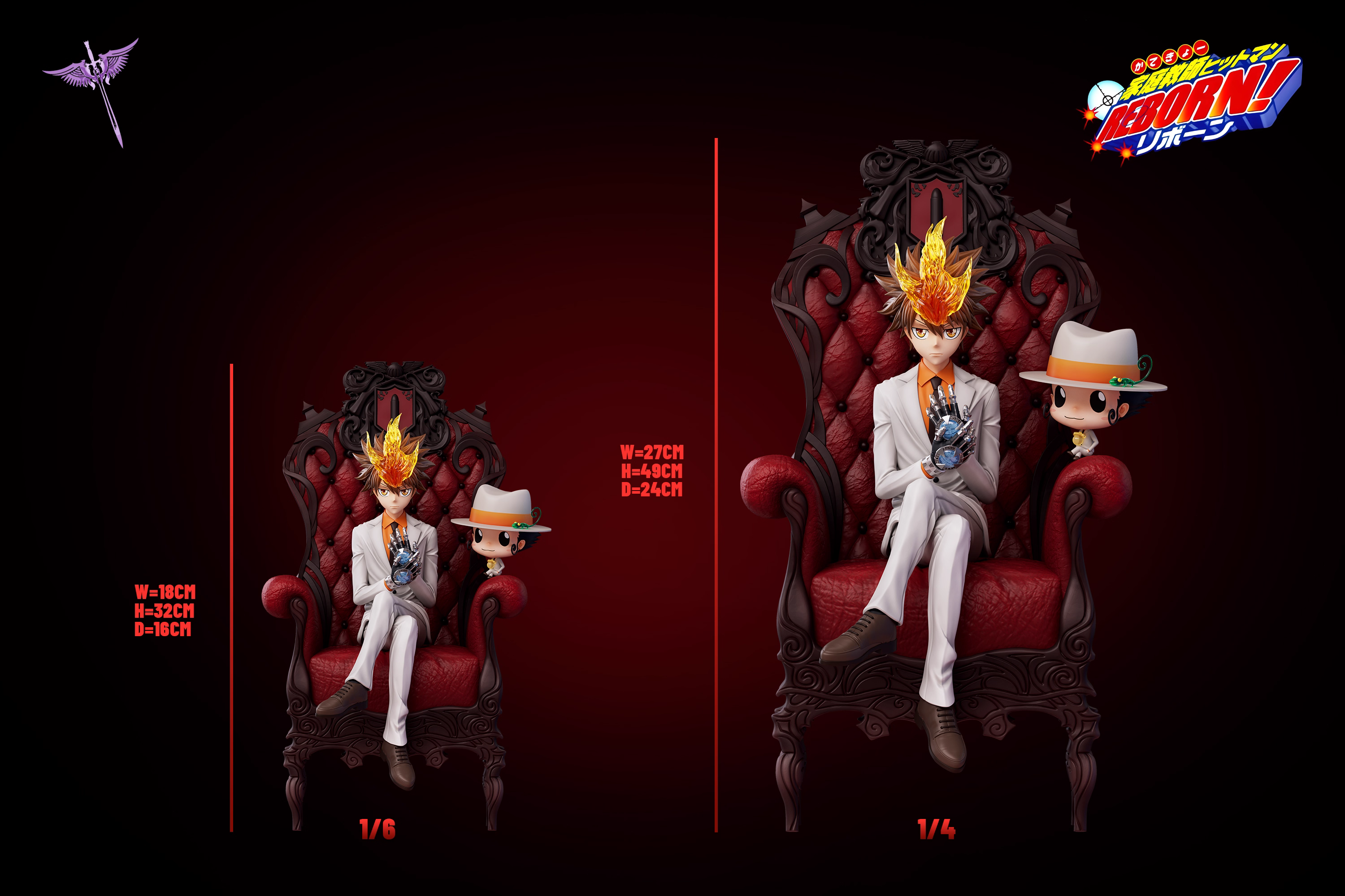 【Pre-sale】1/6 and 1/4 Scale Sawada Tsunayoshi-White Curse Studio