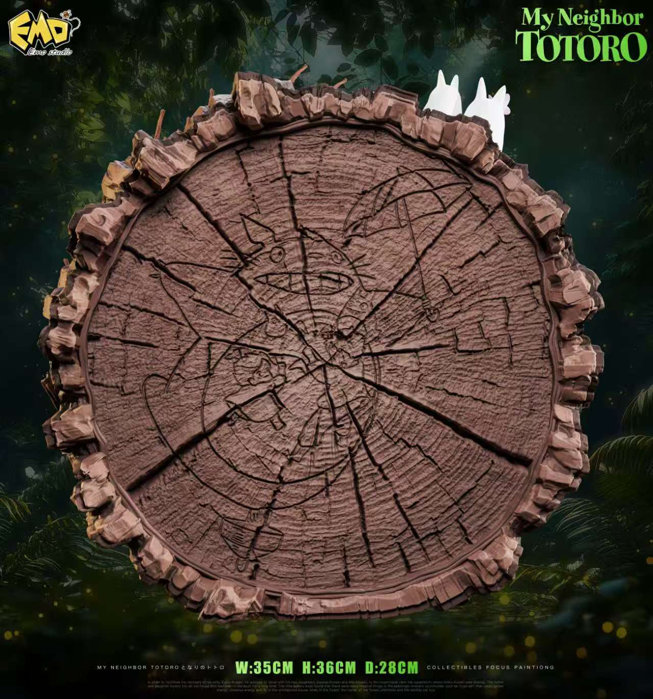 【Pre-sale】001 Midsummer Night's Dream Totoro with LED-EMD Studio