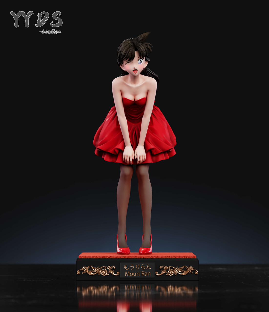 【Pre-sale】1/6 Scale Red Dress Mouri Ran-YYDS Studio