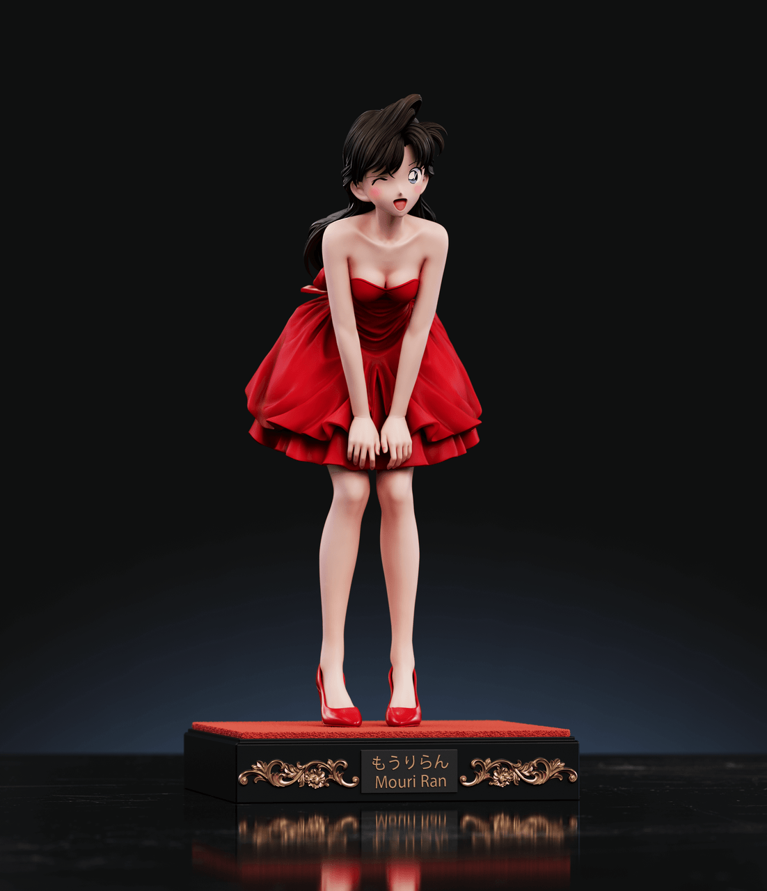 【Pre-sale】1/6 Scale Red Dress Mouri Ran-YYDS Studio