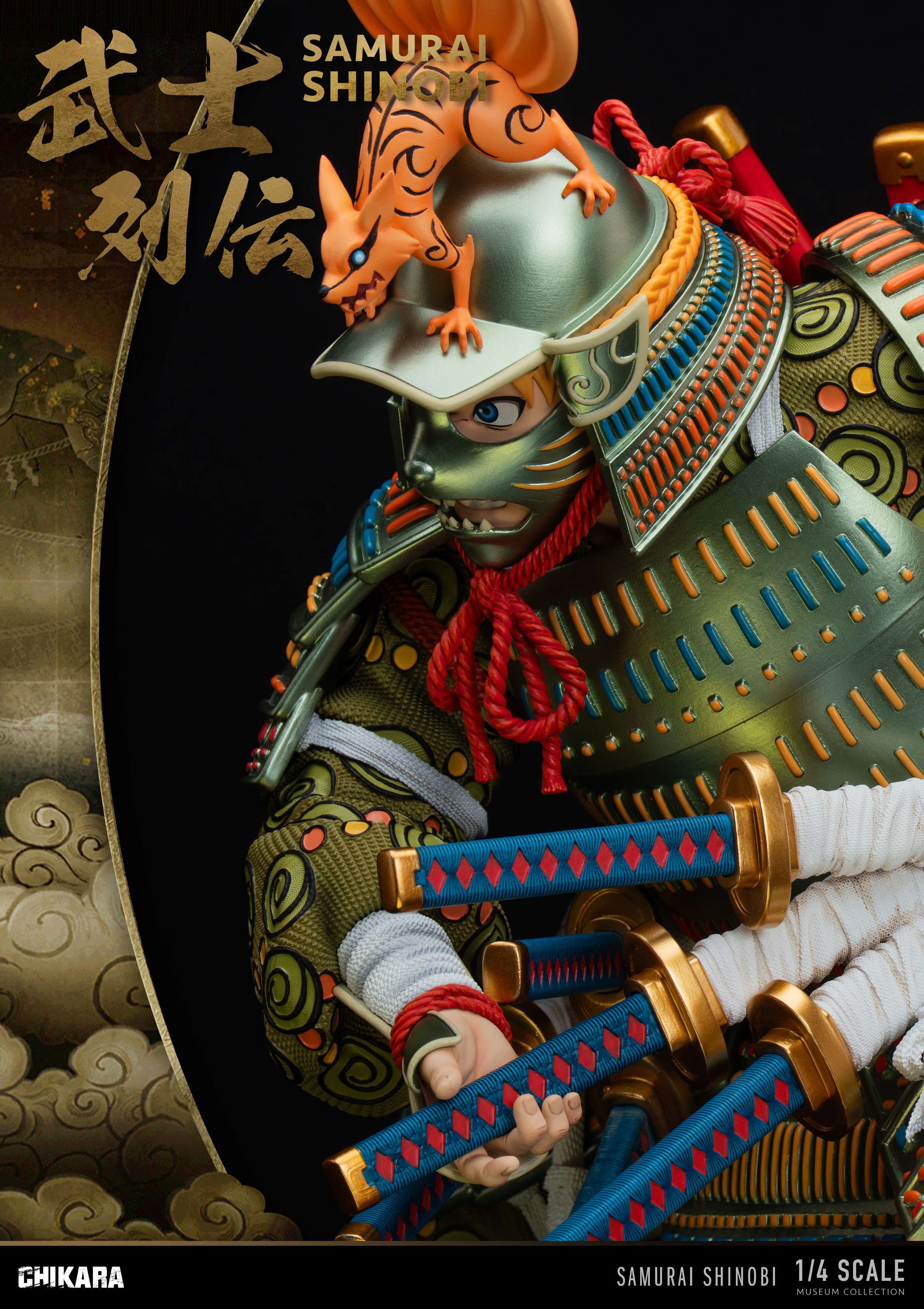 【Pre-sale】1/4 Scale Nine Tail Samurai-CHIKARA Studio