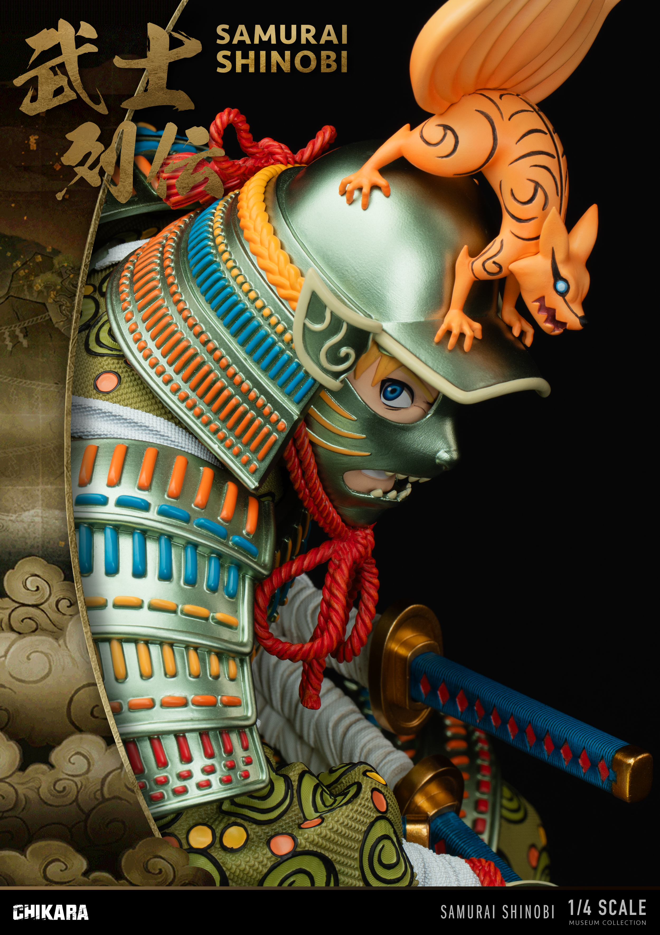 【Pre-sale】1/4 Scale Nine Tail Samurai-CHIKARA Studio