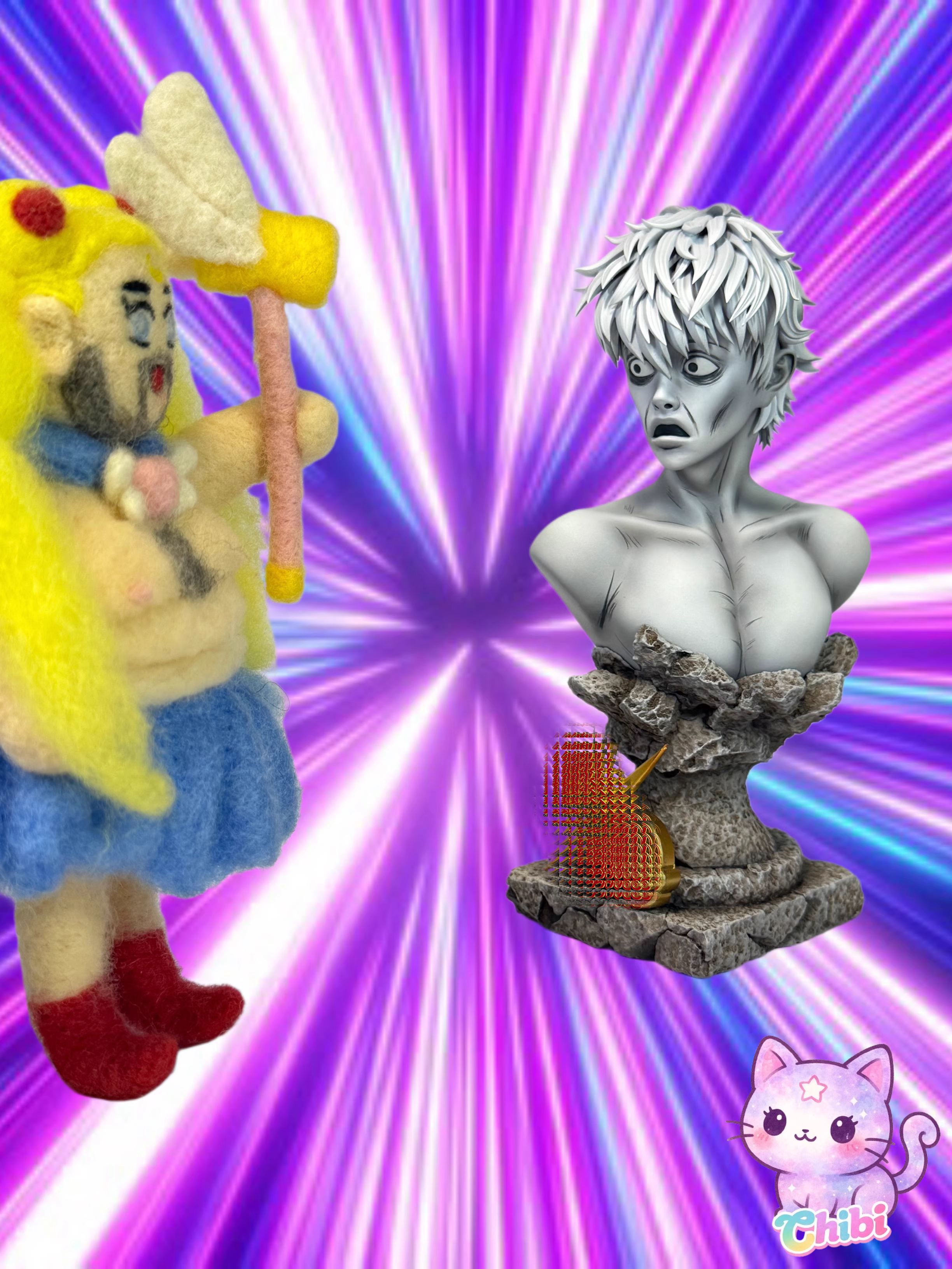 【Pre-sale】Bust of Sakata Gintoki-Chibi Studio