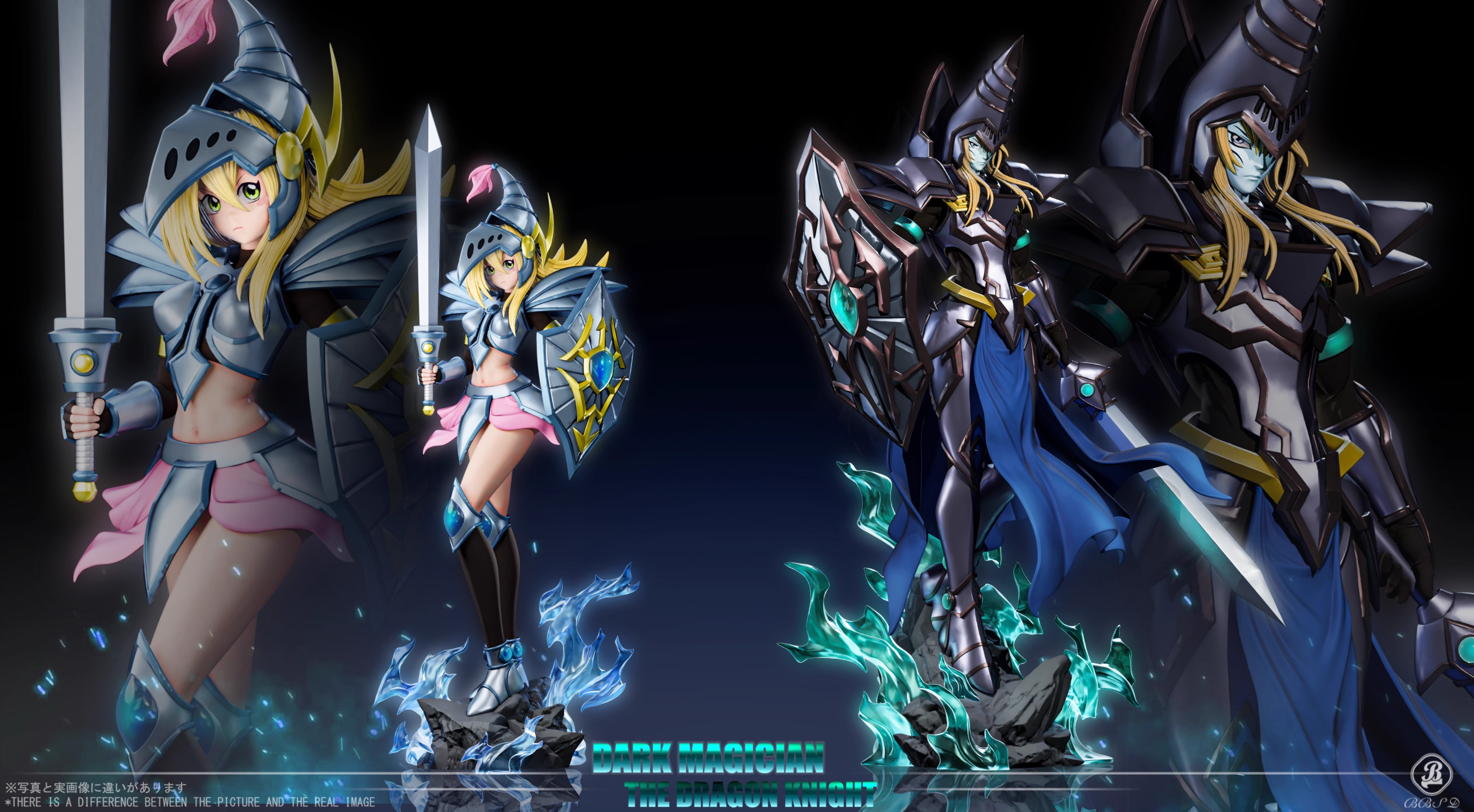 【Pre-sale】1/6 Scale Dark Magician and Dark Magician Girl-BBSD Studio