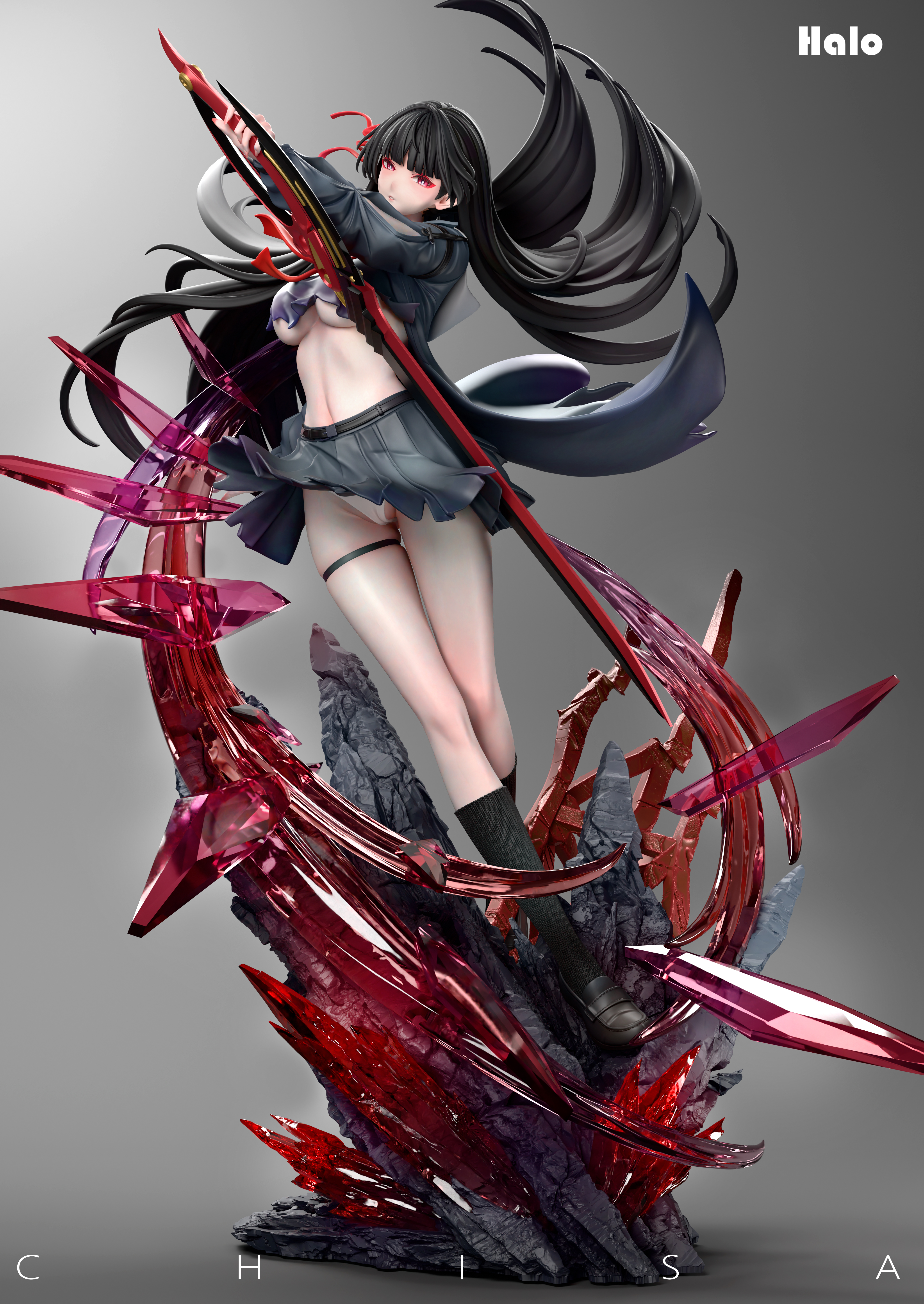 【Pre-sale】1/6 and 1/4 Scale Chisa-Halo Studio