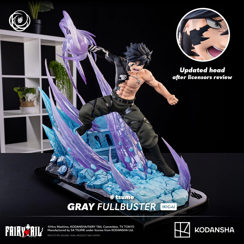 【Pre-sale】1/6 Scale Gray Fullbuster and Juvia Lockser-TSUME Studio