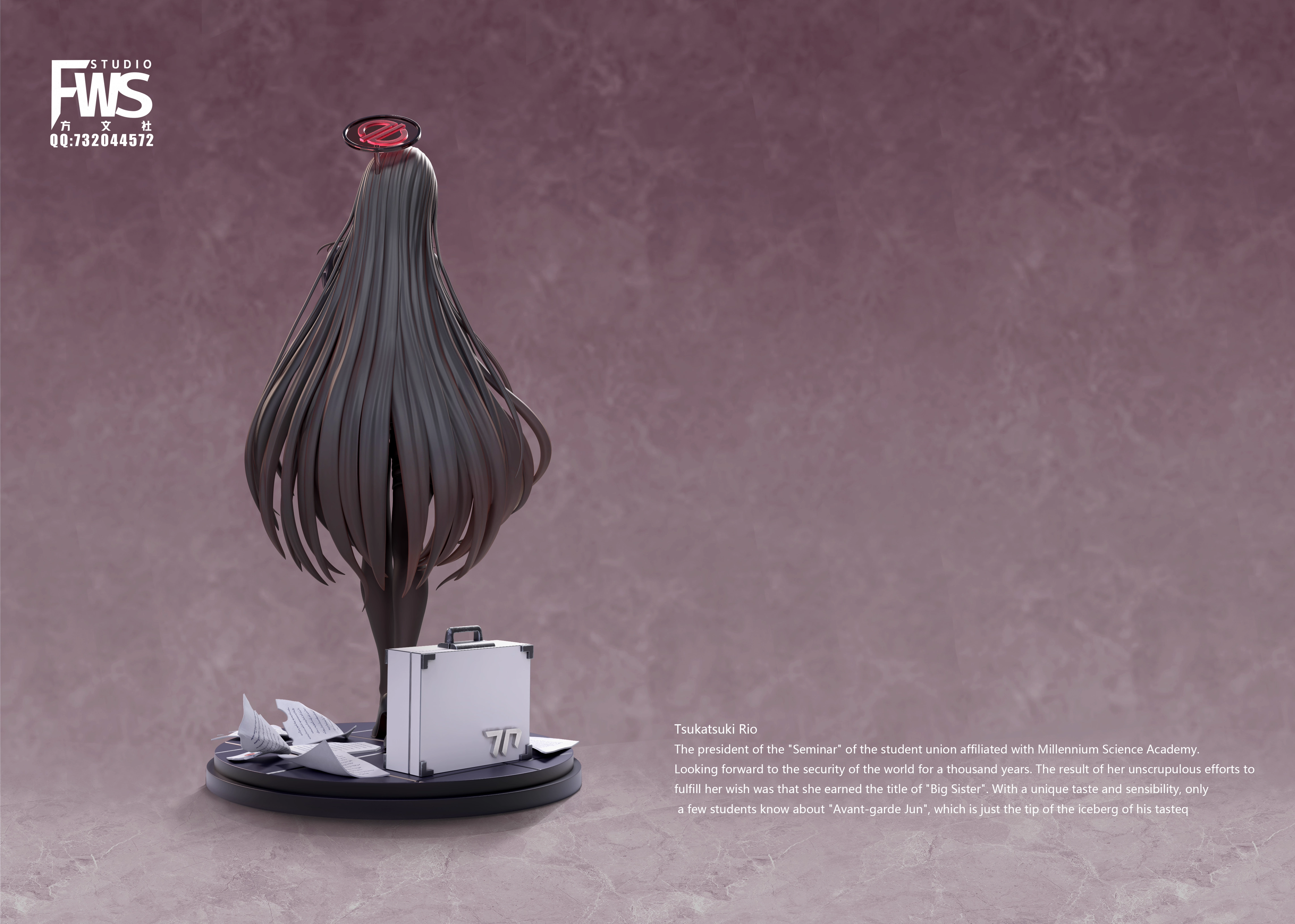 【Pre-sale】1/6 Scale Exclusive secretary Tsukatsuki Rio-FWS Studio