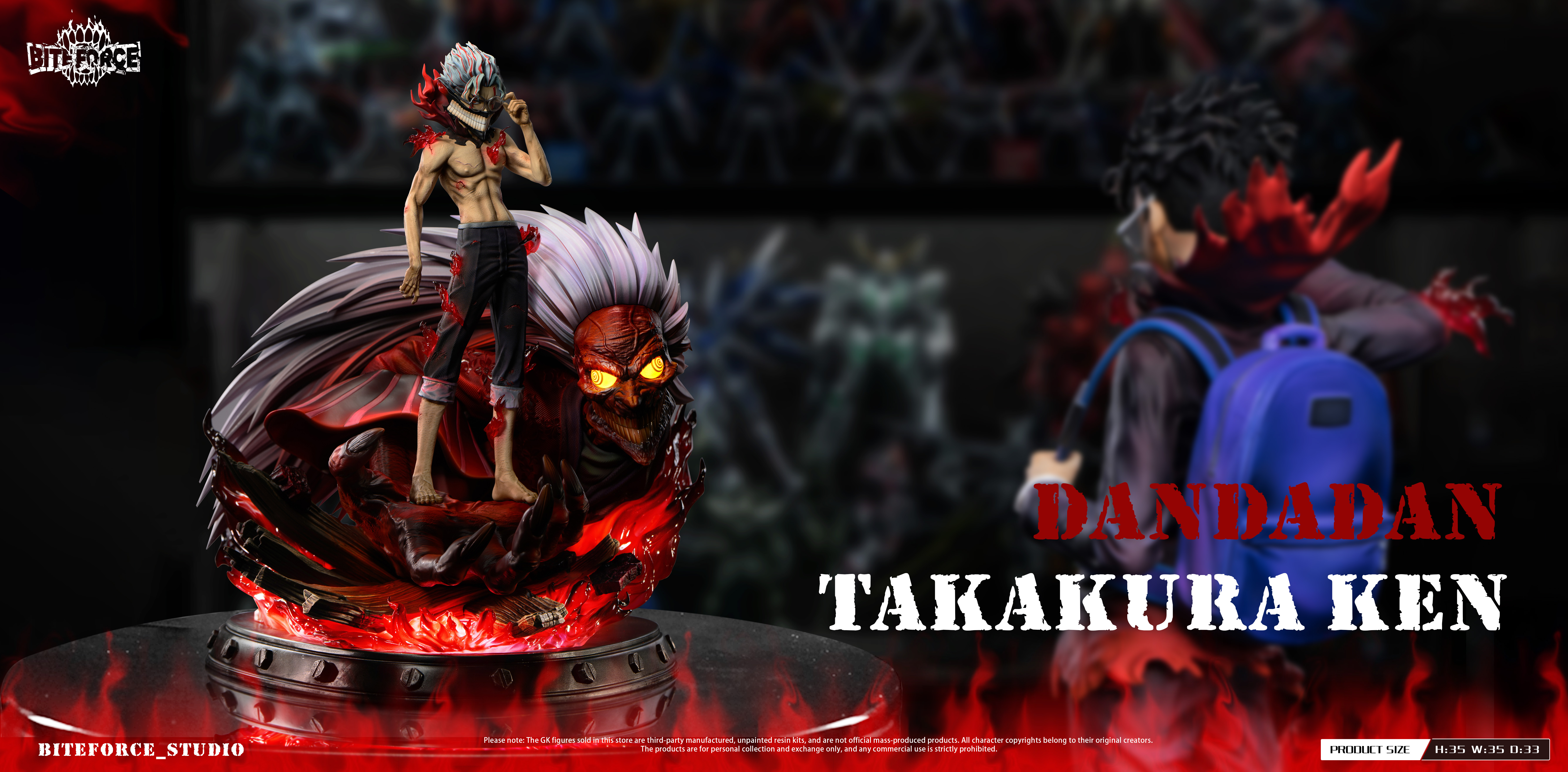 【Pre-sale】1/6 Scale 001 Takakura Ken-BiteForce Studio